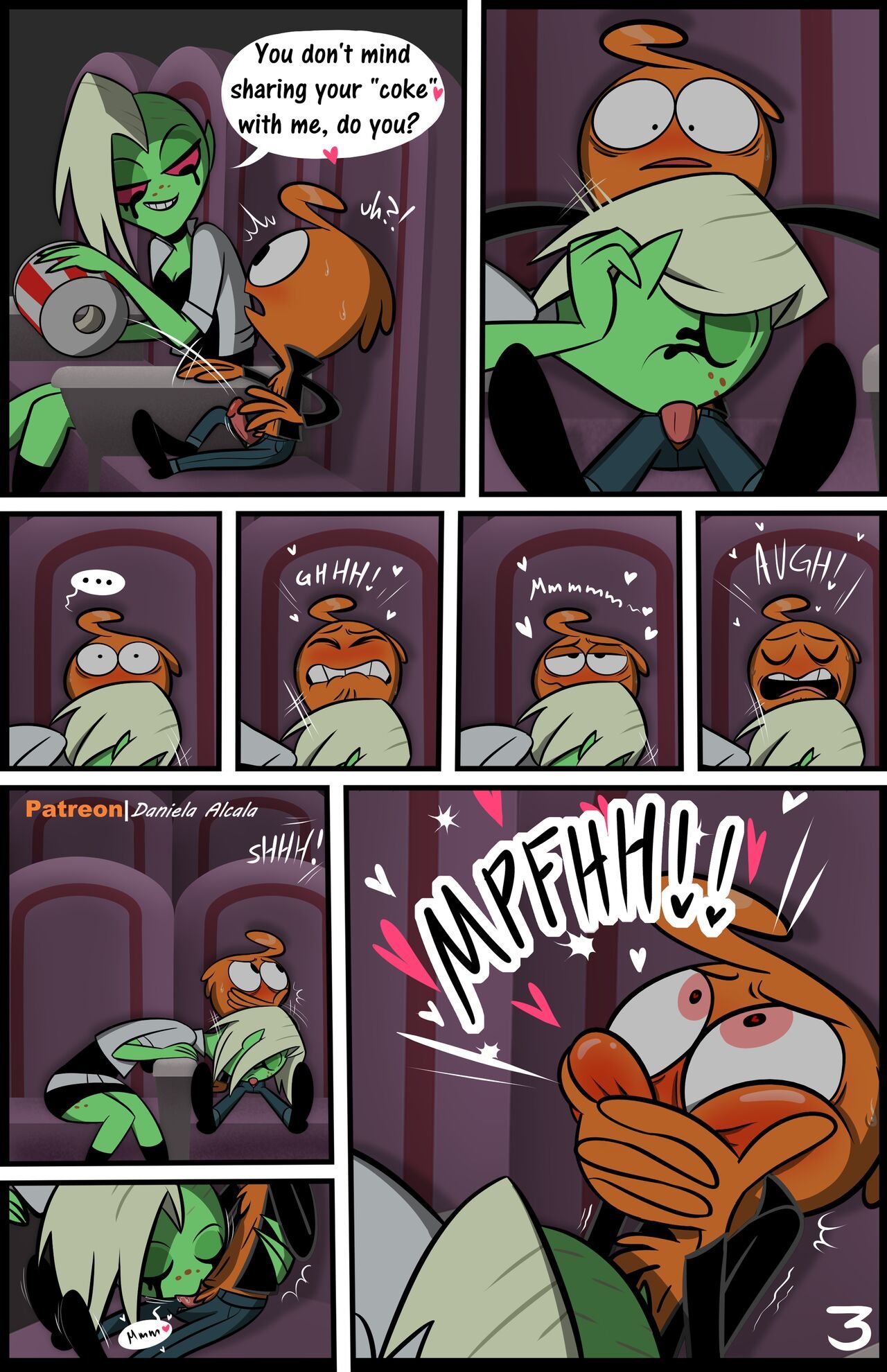 UmaYorokobi - The Popcorn Trick porn comic image number 2