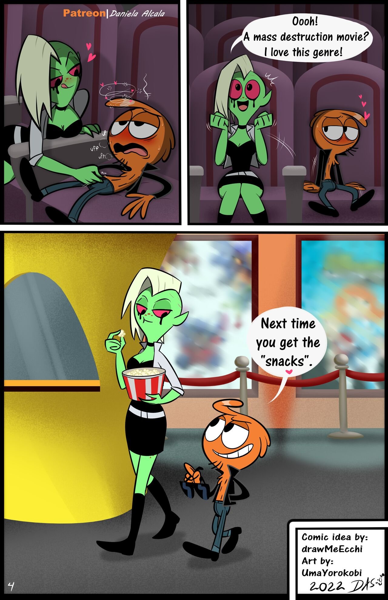 UmaYorokobi - The Popcorn Trick porn comic image number 3