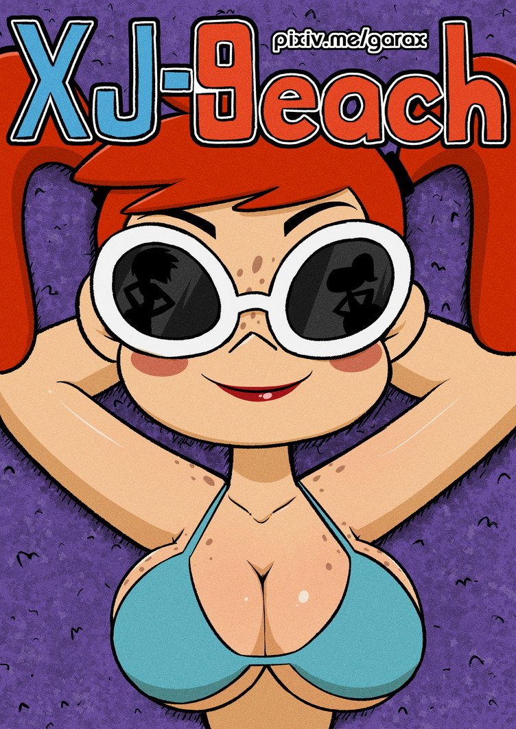 Garabatoz - XJ-9 Beach Part 1 & 2 porn comic