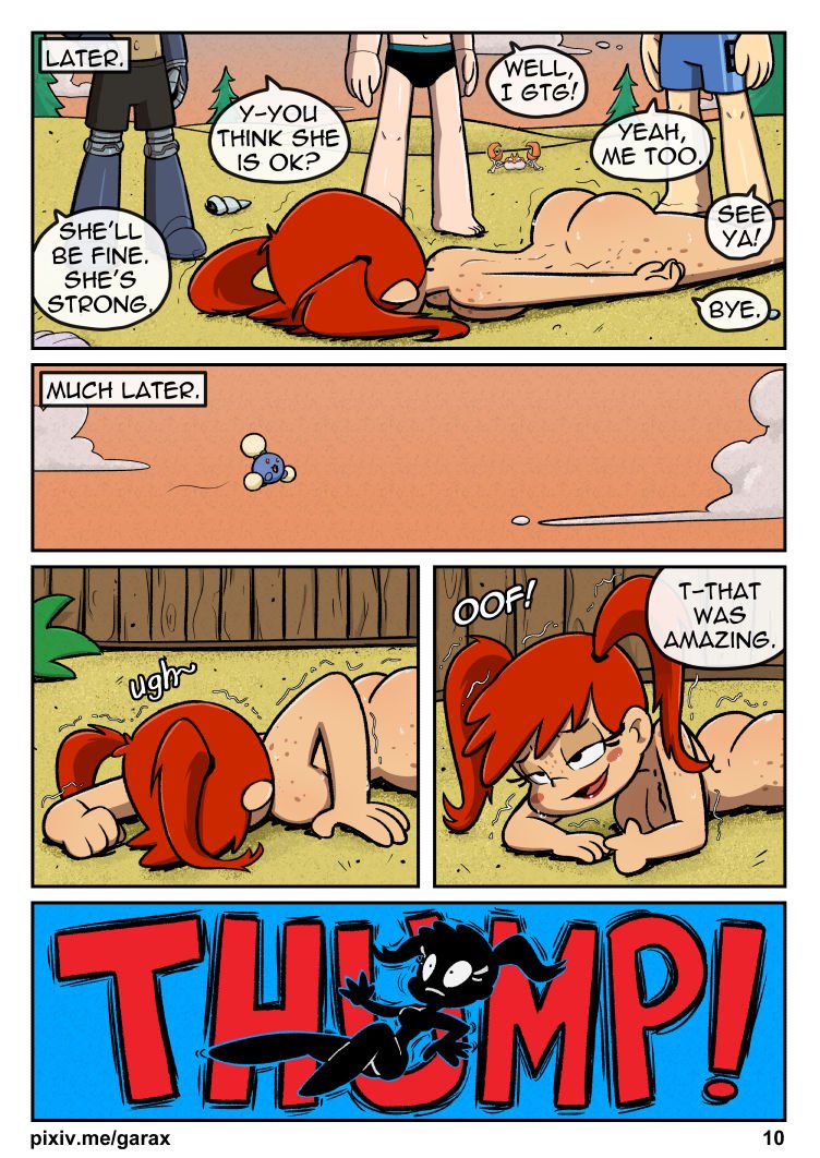 Garabatoz - XJ-9 Beach Part 1 & 2 porn comic image number 22