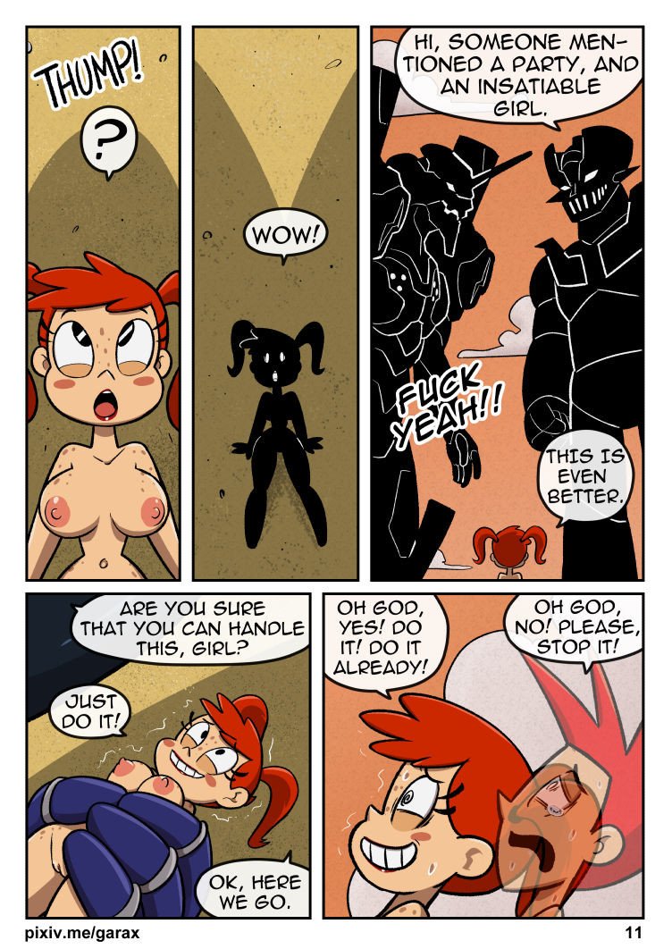 Garabatoz - XJ-9 Beach Part 1 & 2 porn comic image number 23