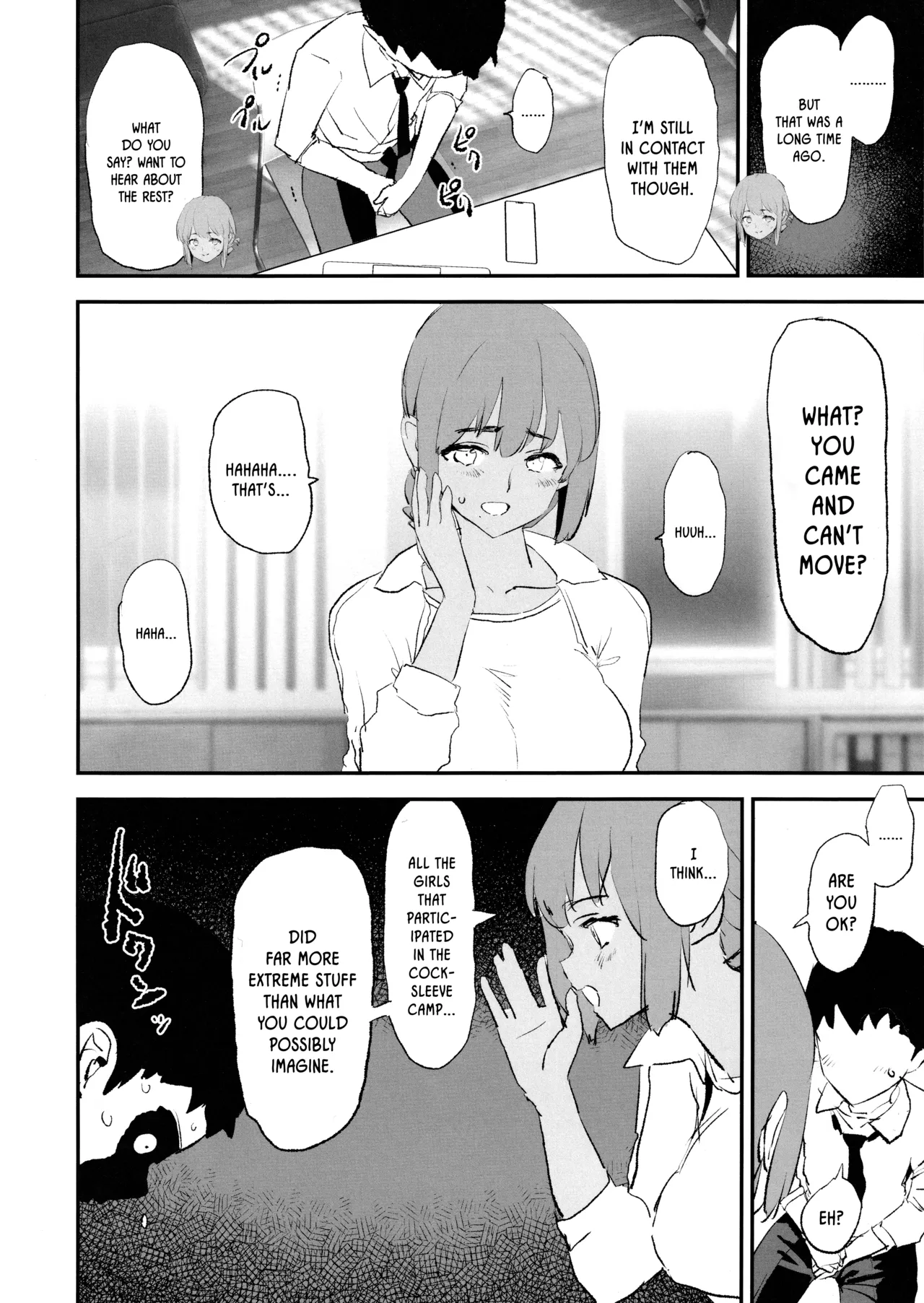 Cocksleeve Camps Hypnosis Lewd Interview -Haruka Shiina-  Onaho Gasshuku Saimin Dosukebe Interview Shiina Senpai image number 26