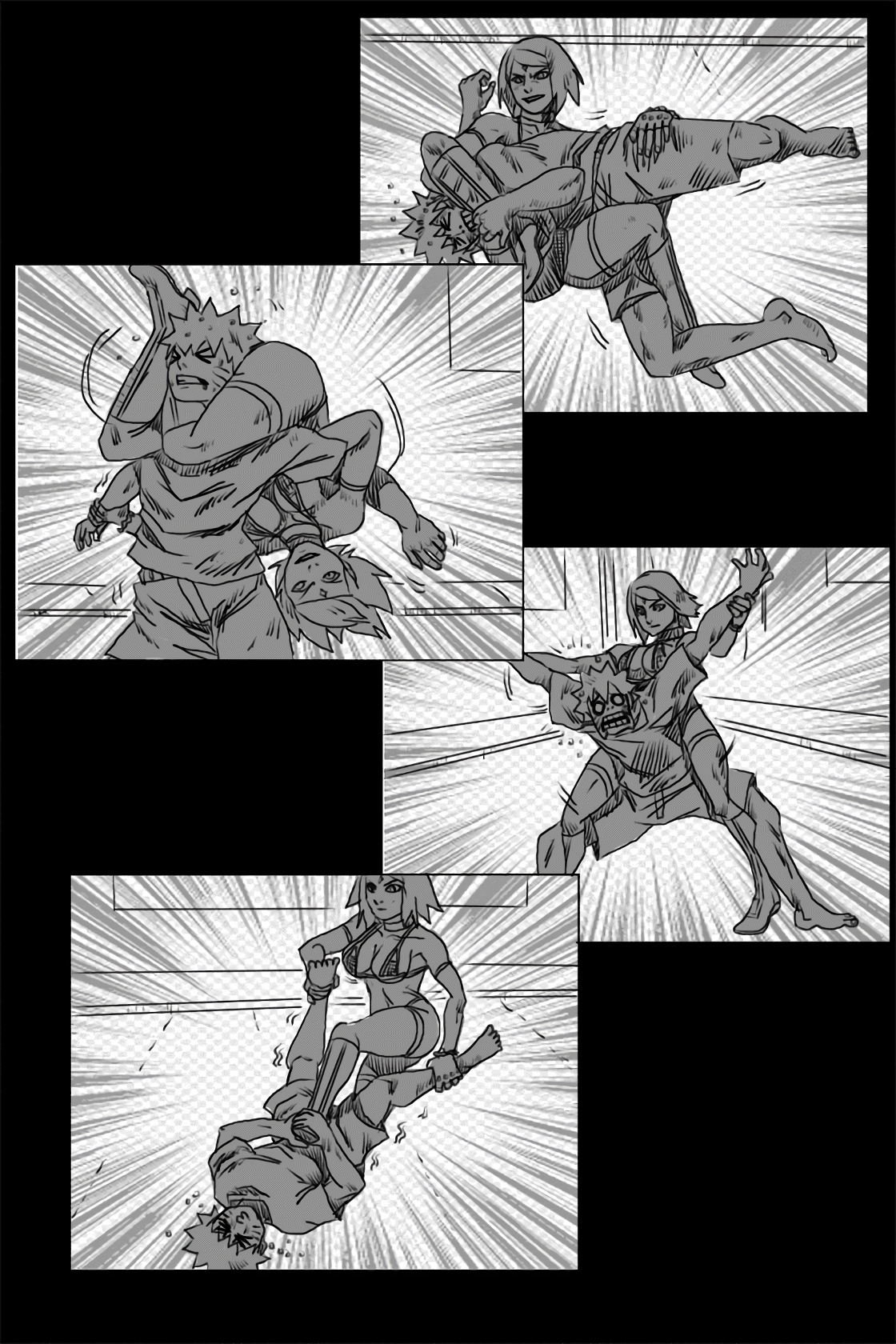 NaruSaku Love Buster image number 11