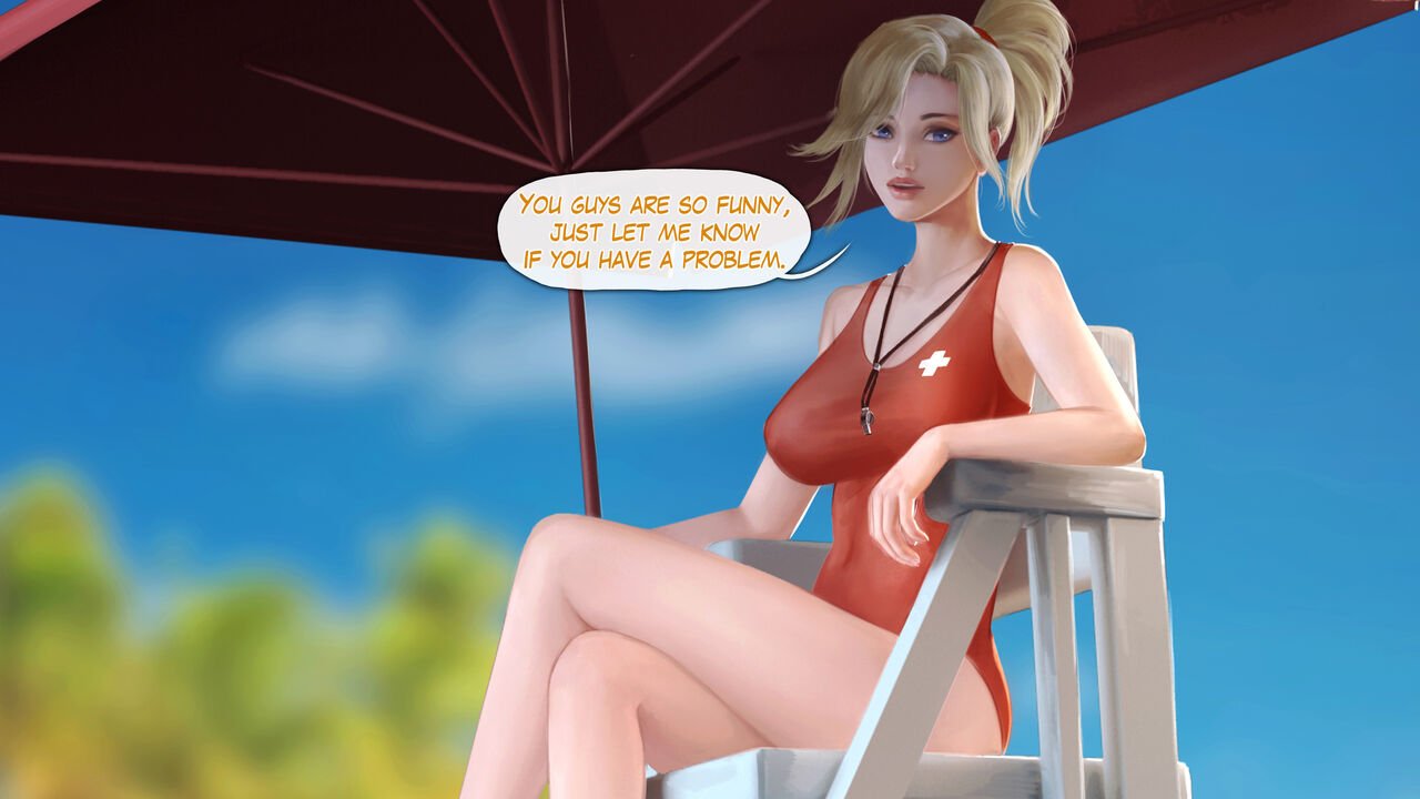 Firolian - Wholesome Lifeguard porn comic image number 4