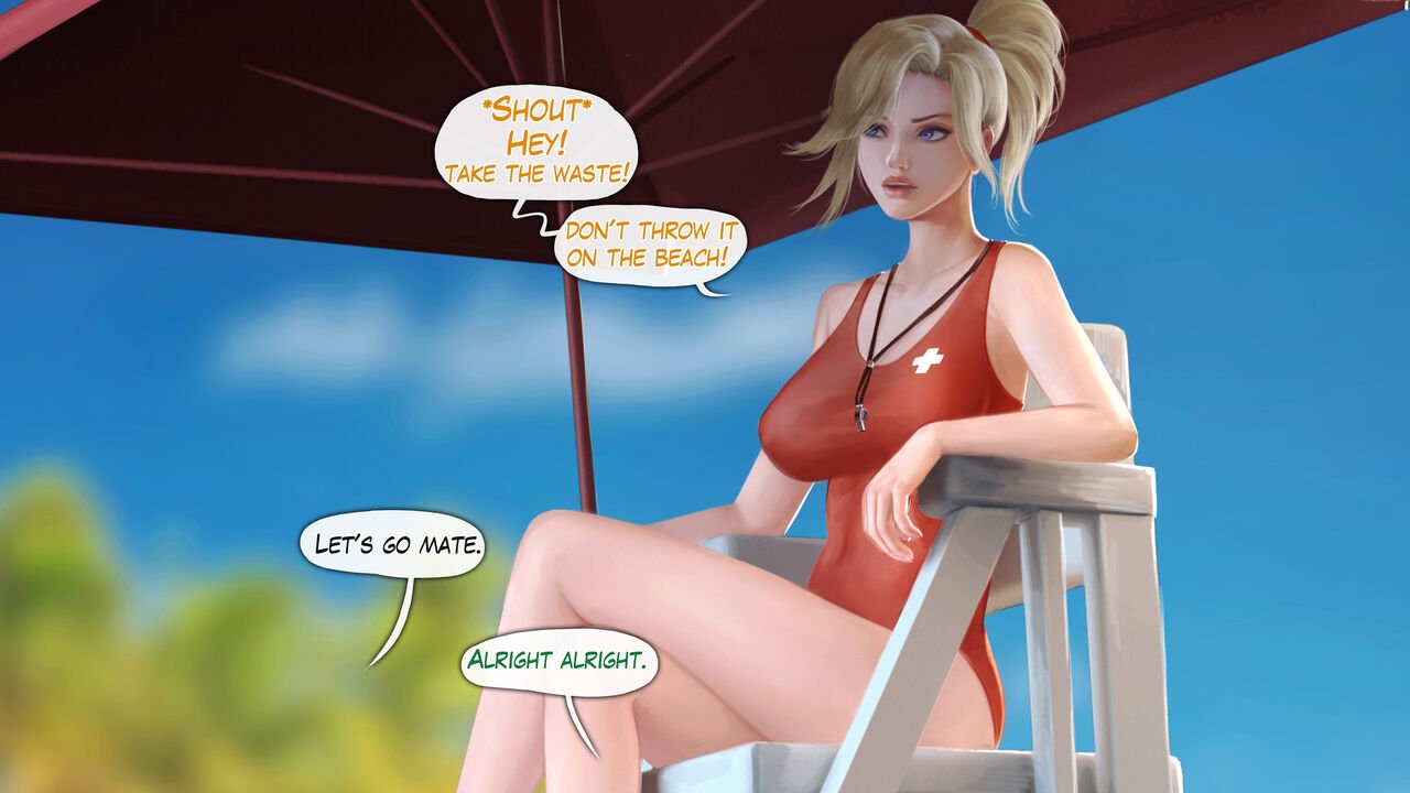 Firolian - Wholesome Lifeguard porn comic image number 5