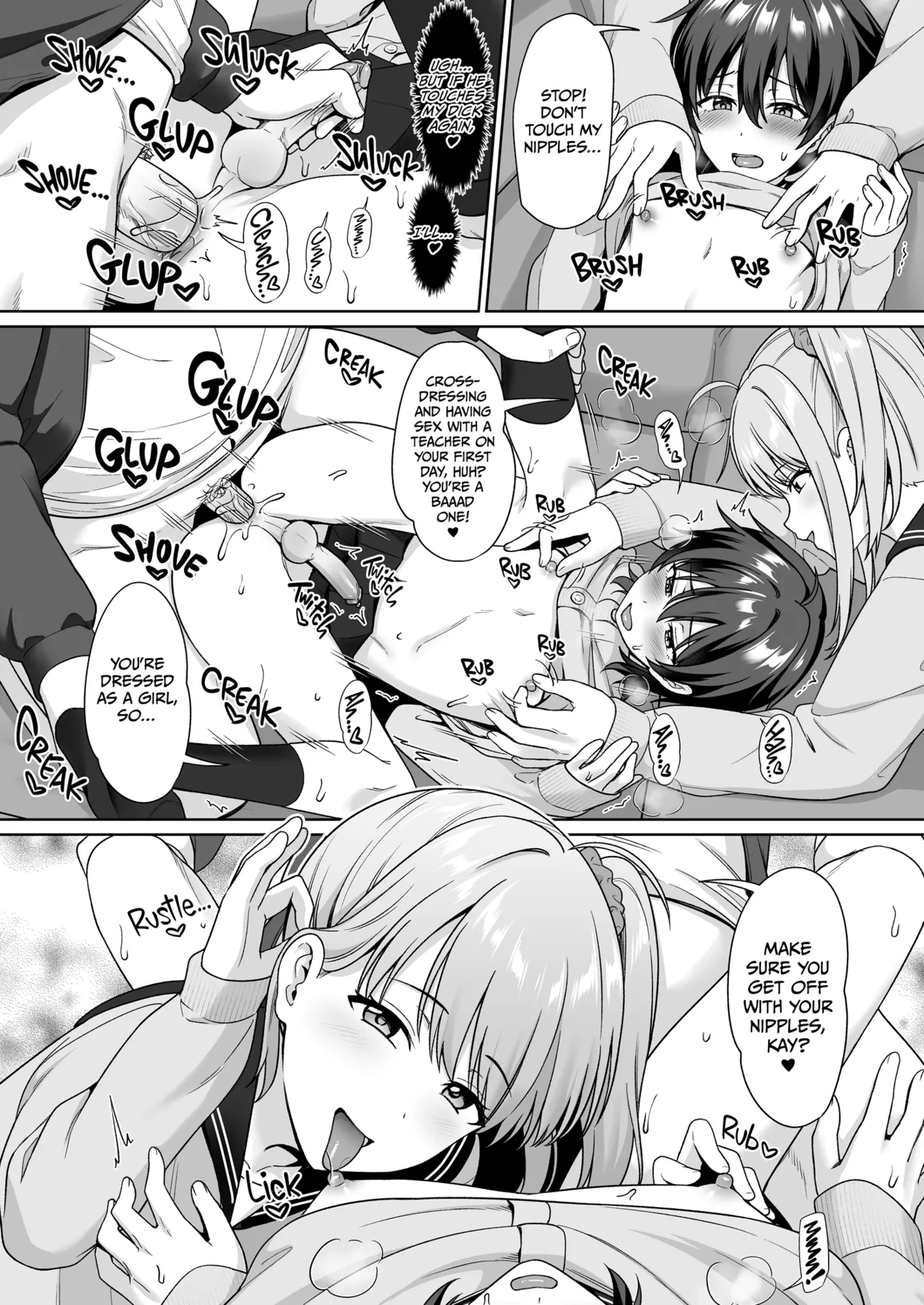 Crossdressing in a Boys School image number 15