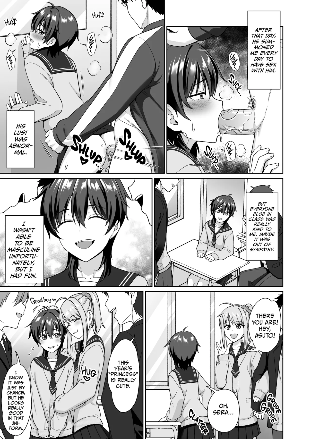 Crossdressing in a Boys School image number 18