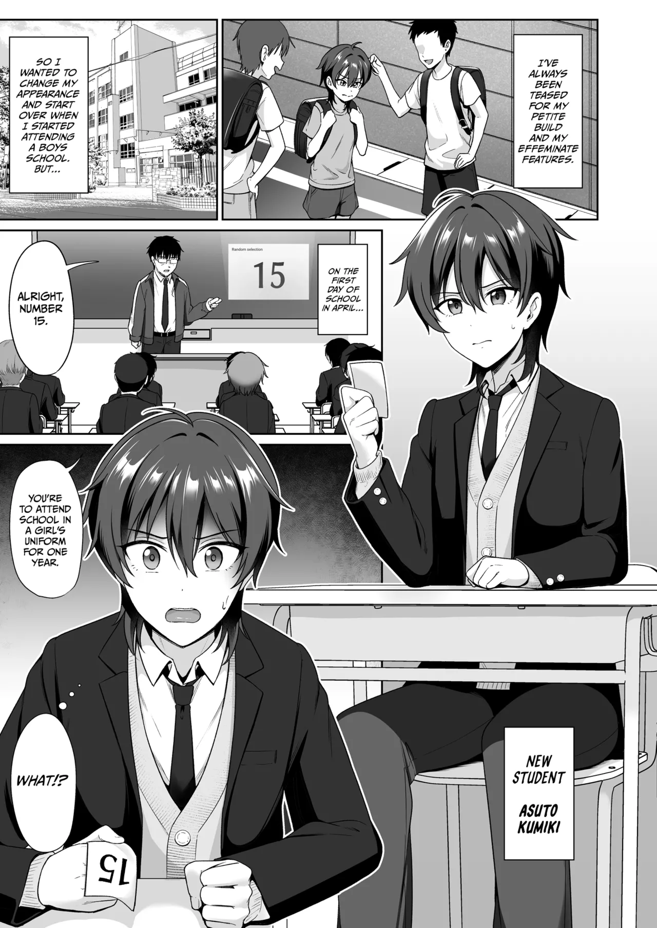 Crossdressing in a Boys School image number 2