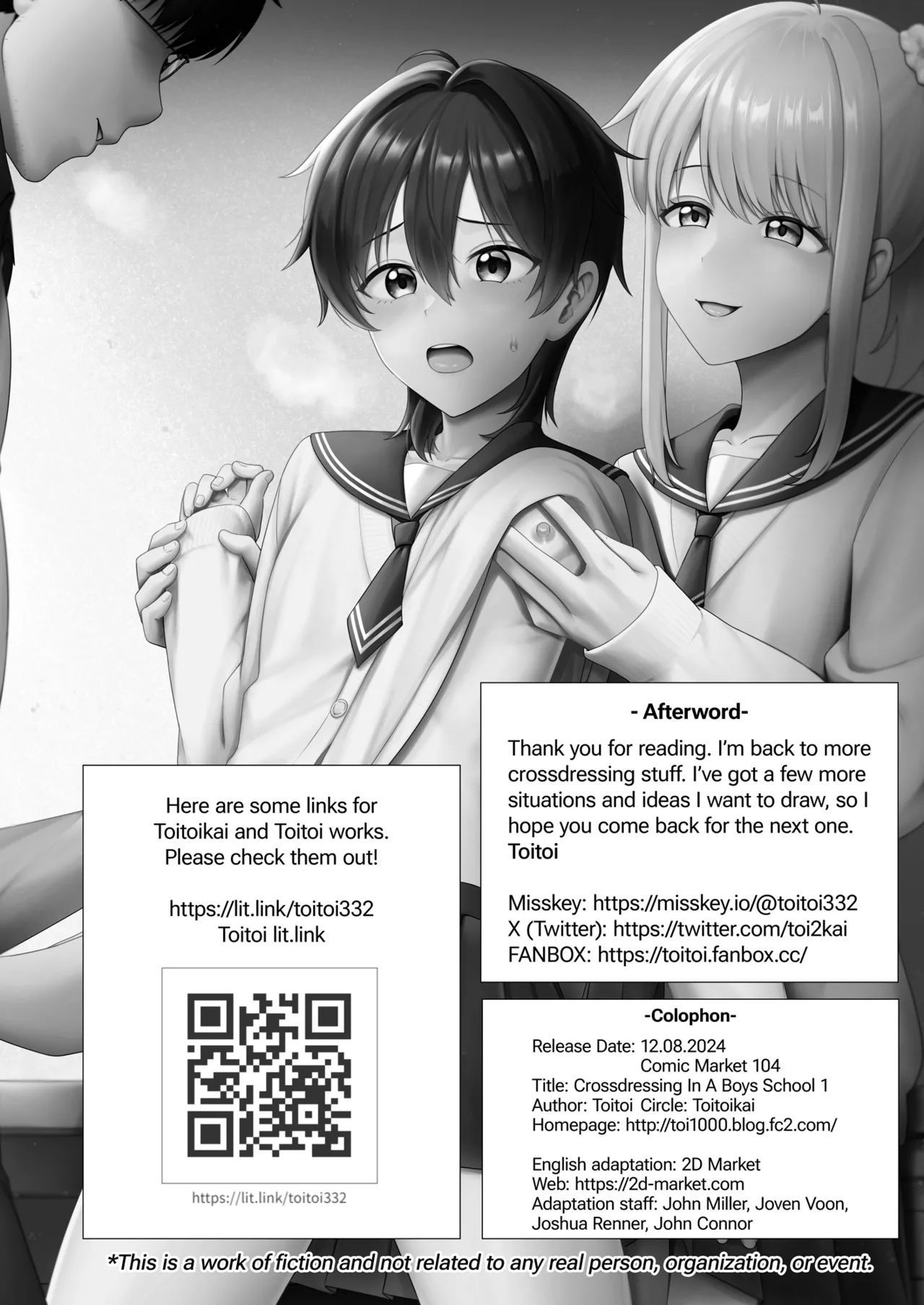 Crossdressing in a Boys School image number 31