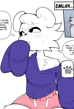 You and Bo got caught in the rain