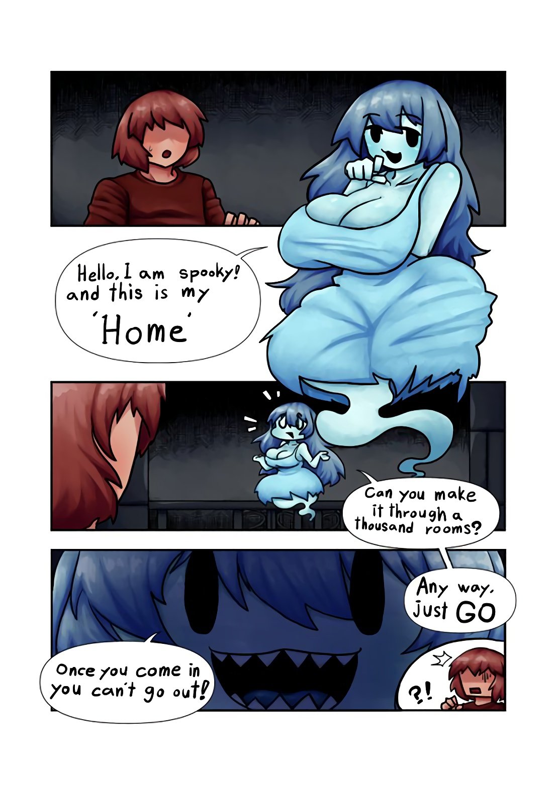 spookys jump scare mansion porn comic