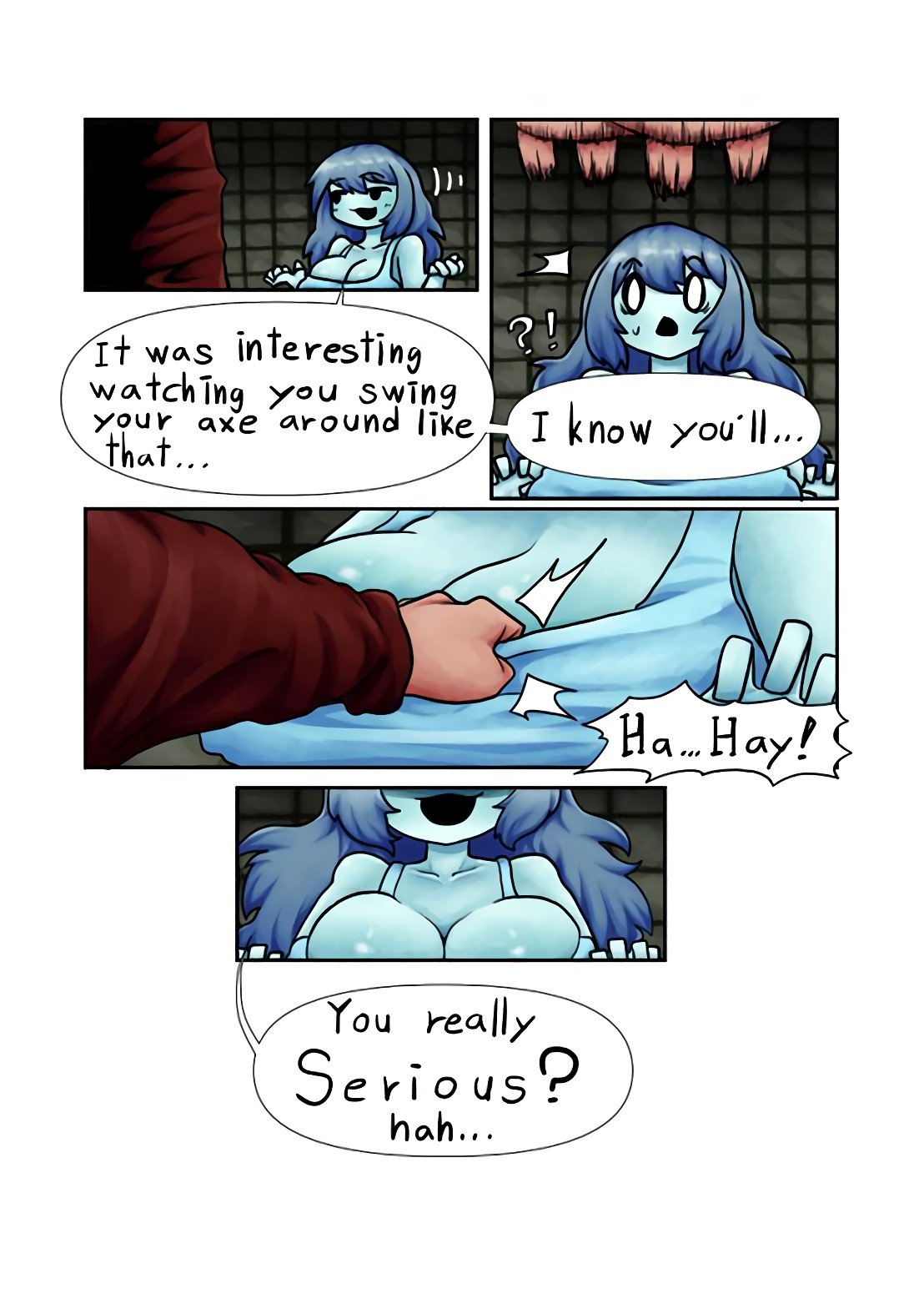 spookys jump scare mansion porn comic image number 2
