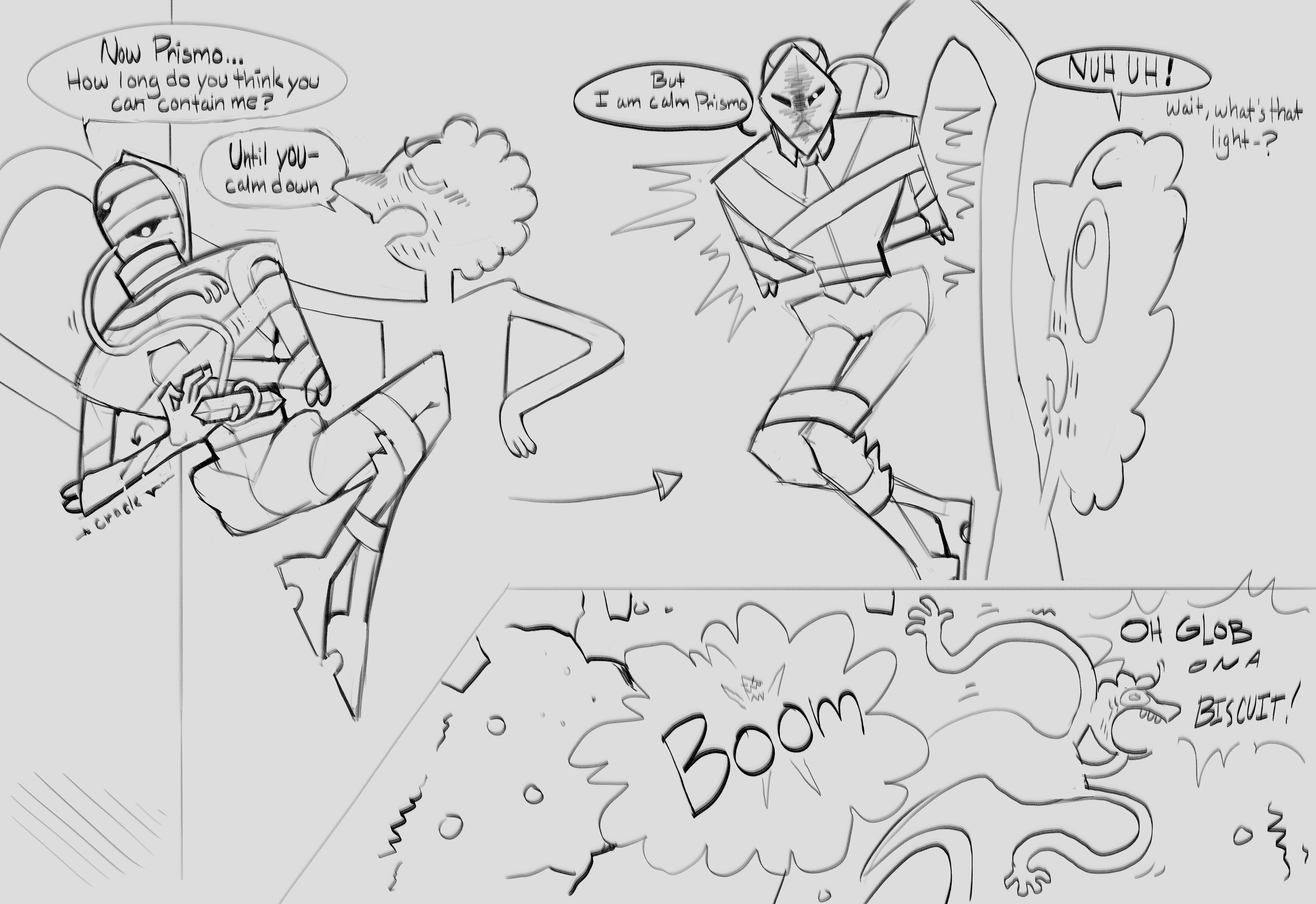 Prohibited Wish Comic: Cubed Prismo Escapes! image number 1