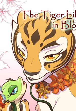 The Tiger Lilies in Bloom