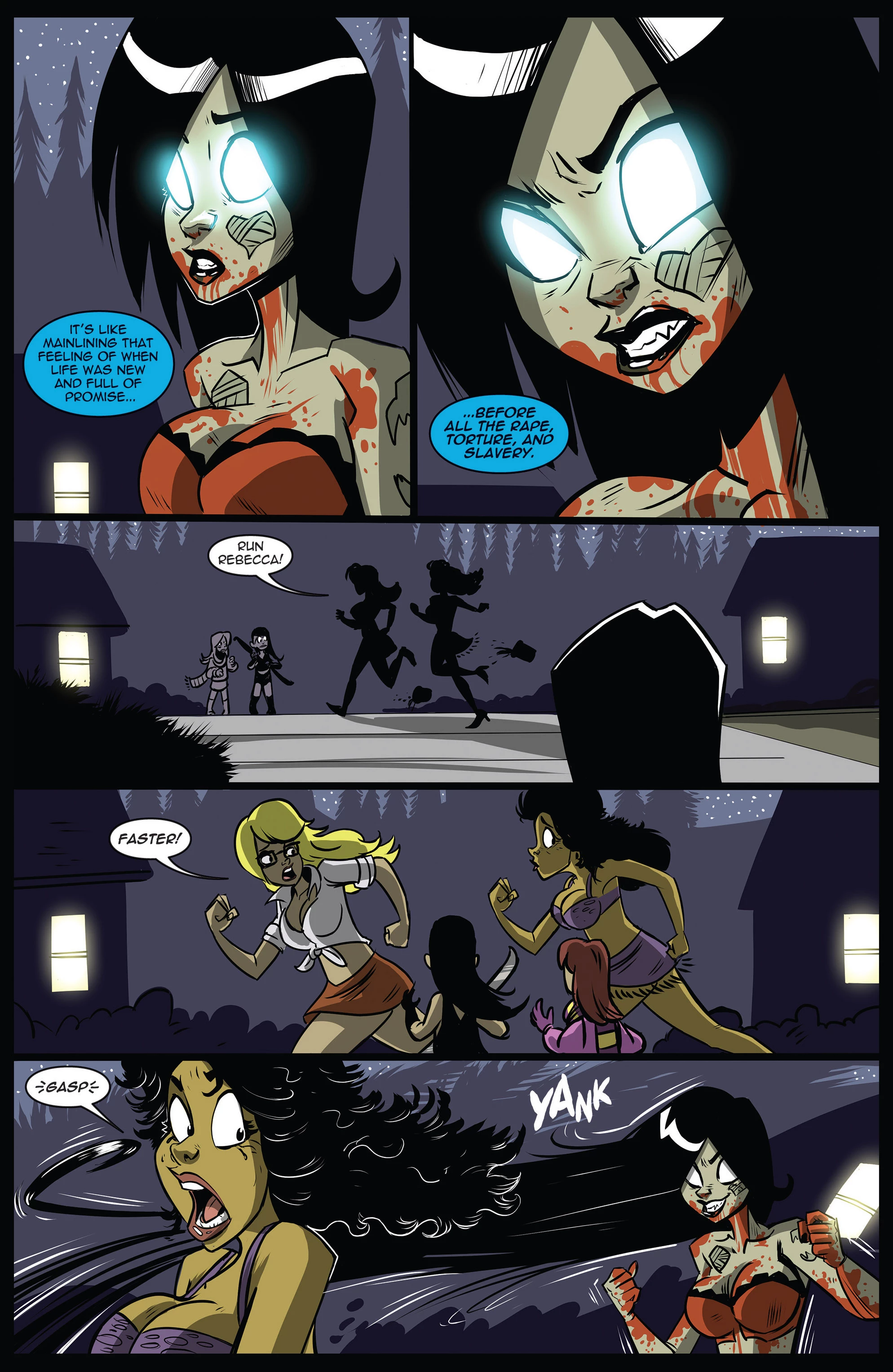 Zombie Tramp v3 .Halloween Special 2016 image number 24