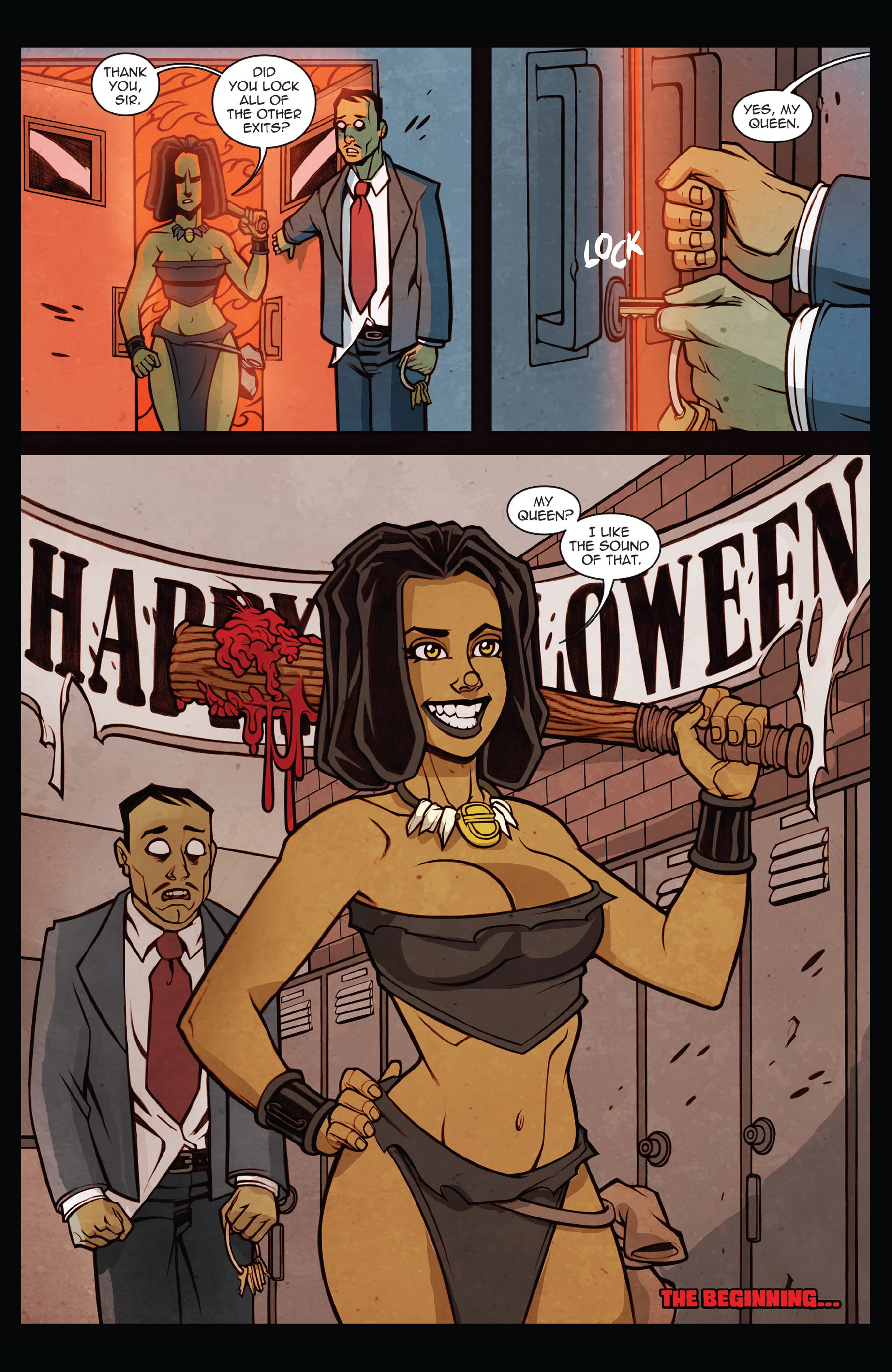 Zombie Tramp v3 .Halloween Special 2016 image number 46