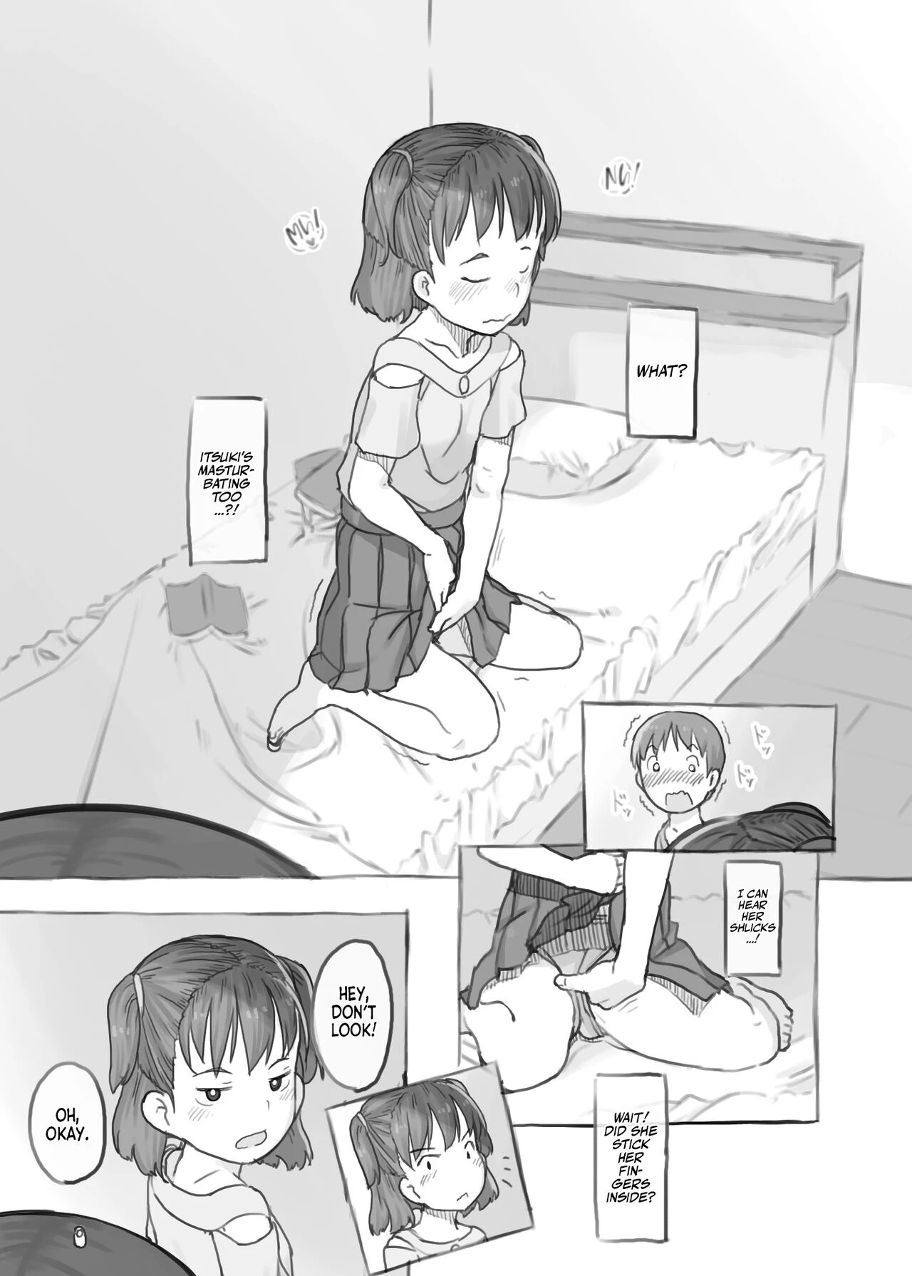Imouto to Nuku  Fap Sessions with my Little Sister! image number 13