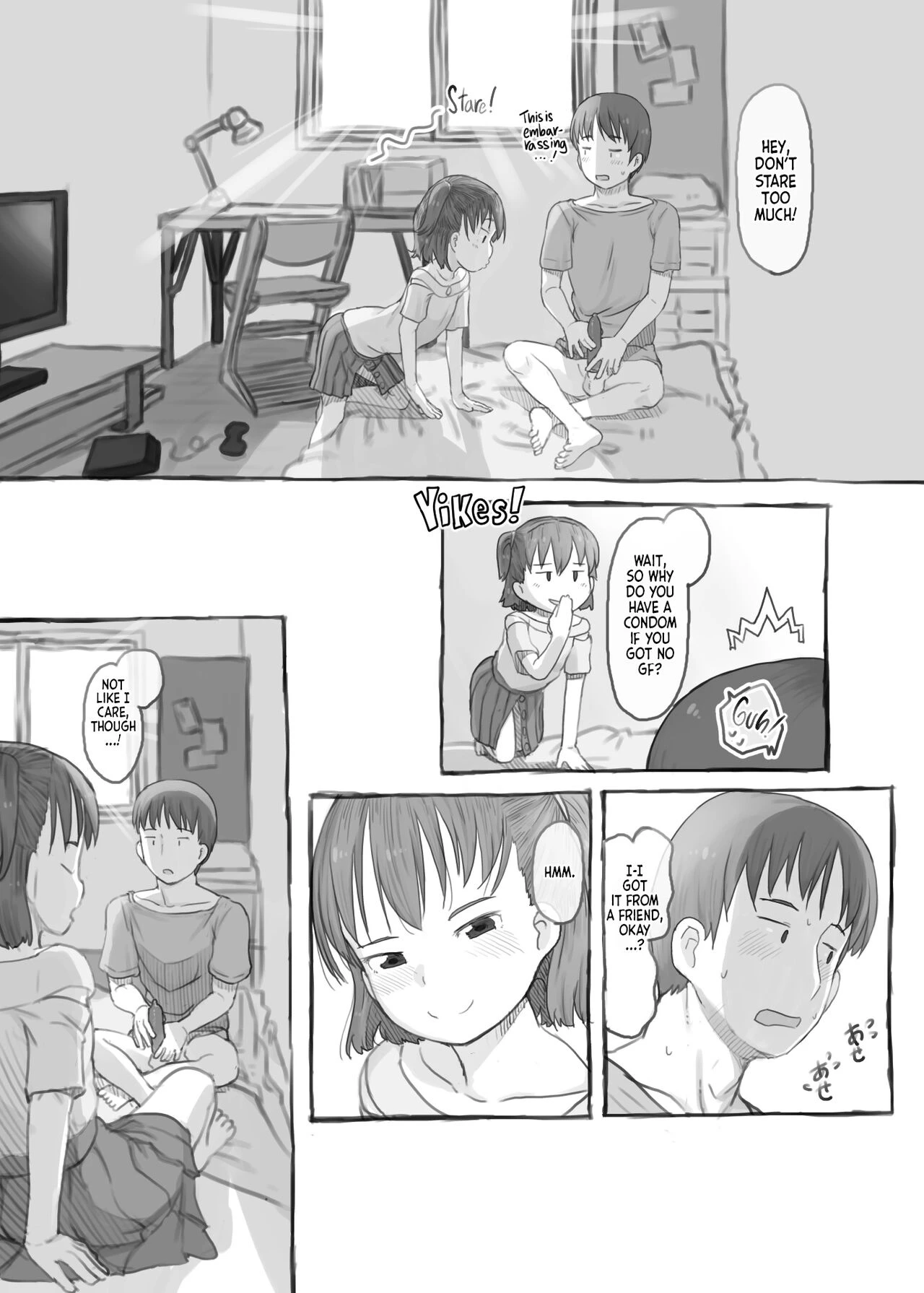 Imouto to Nuku  Fap Sessions with my Little Sister! image number 36