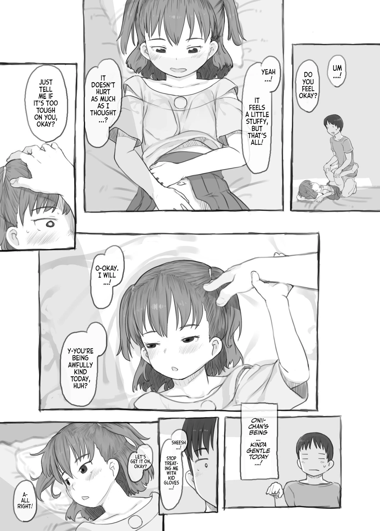 Imouto to Nuku  Fap Sessions with my Little Sister! image number 39