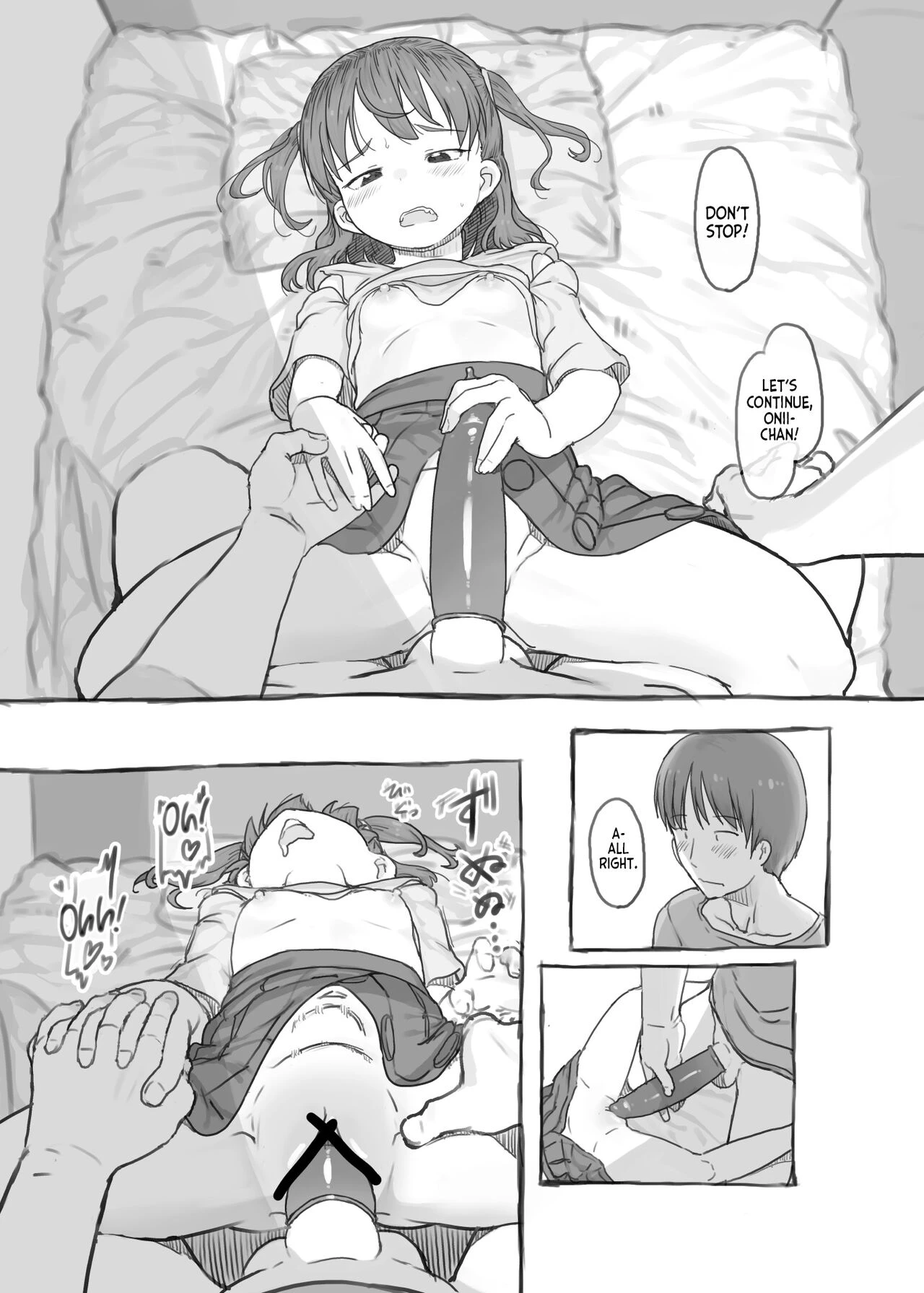 Imouto to Nuku  Fap Sessions with my Little Sister! image number 44