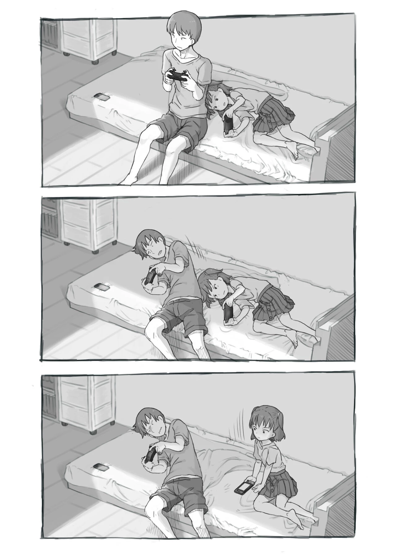 Imouto to Nuku  Fap Sessions with my Little Sister! image number 5