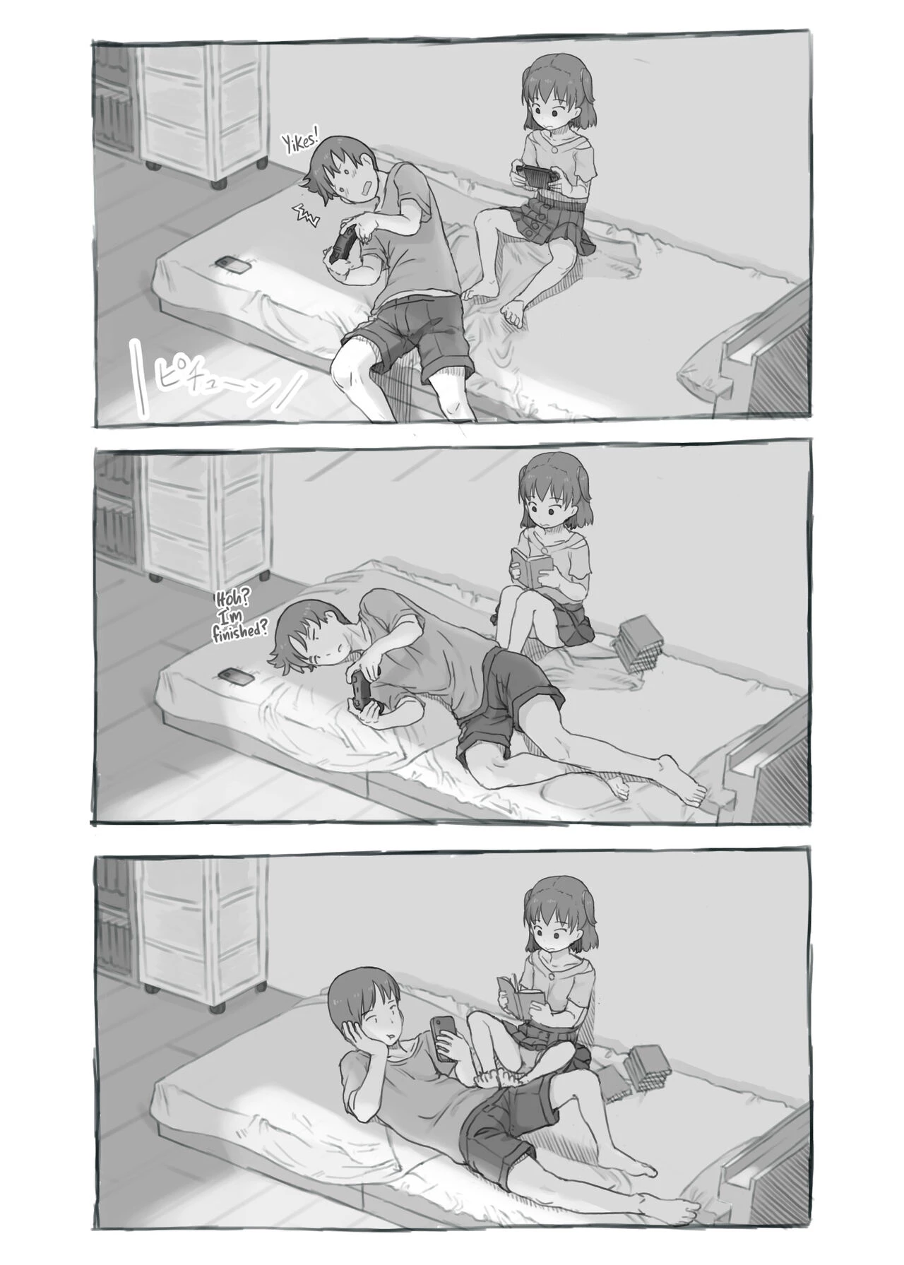 Imouto to Nuku  Fap Sessions with my Little Sister! image number 6