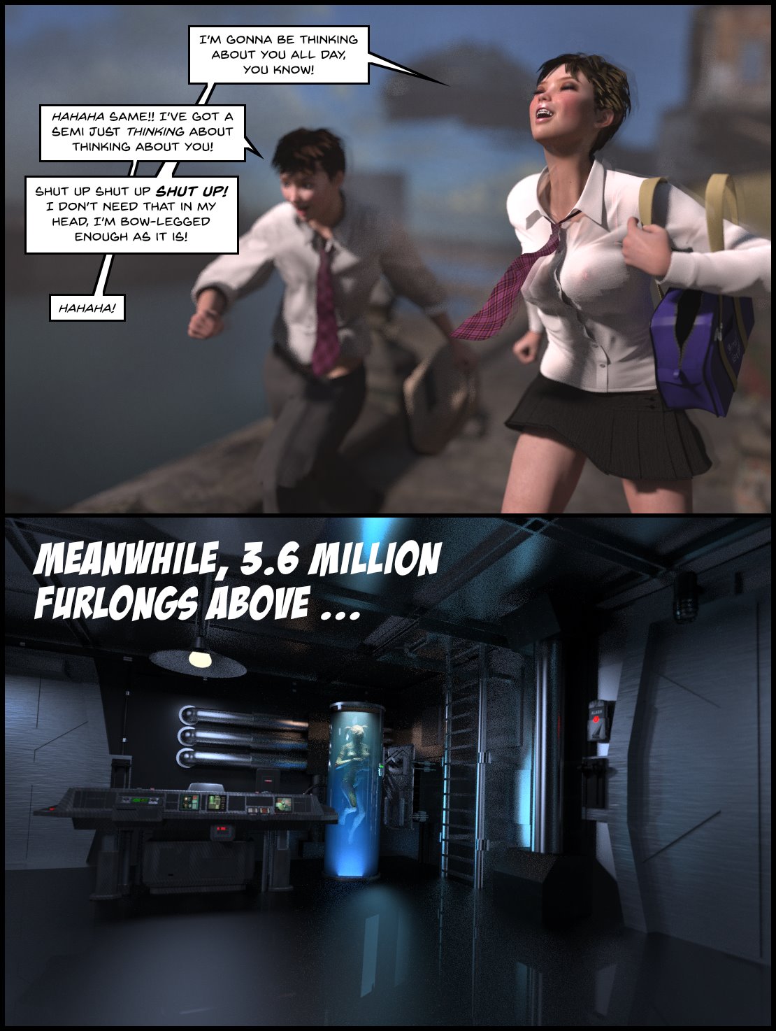 The Lithium Comic. Comic 8: After school club. image number 5