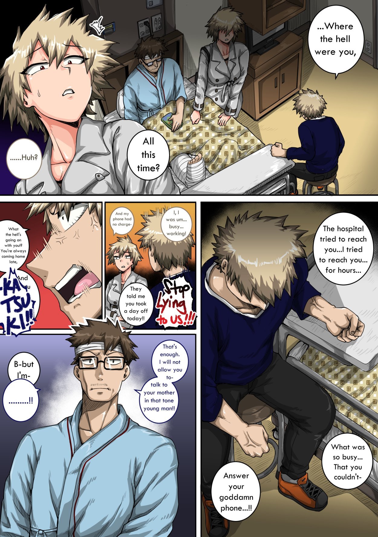 Juicebox Factory (Juna Juna Juice) Summer Vacation With Bakugos Mom Part Two (My Hero Academia) English image number 4