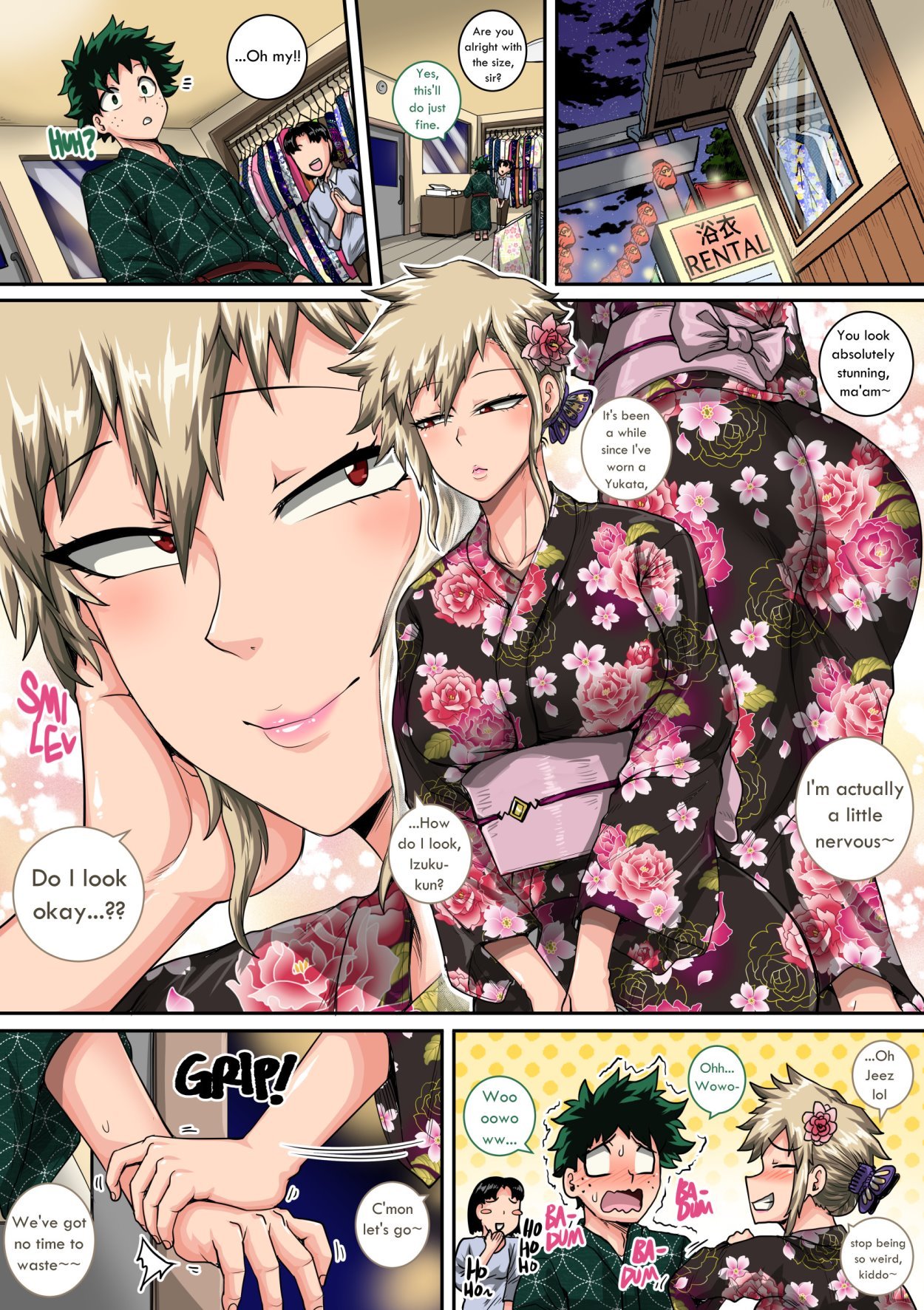 Juicebox Factory (Juna Juna Juice) Summer Vacation With Bakugos Mom Part Two (My Hero Academia) English image number 49