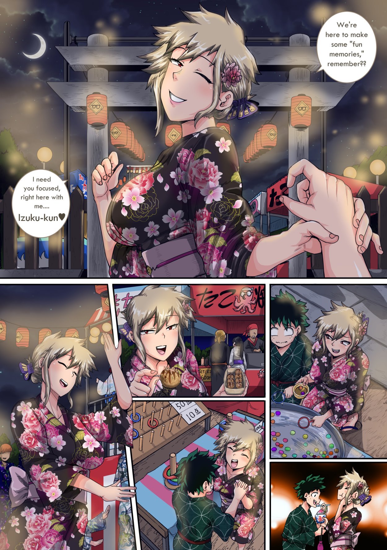 Juicebox Factory (Juna Juna Juice) Summer Vacation With Bakugos Mom Part Two (My Hero Academia) English image number 50