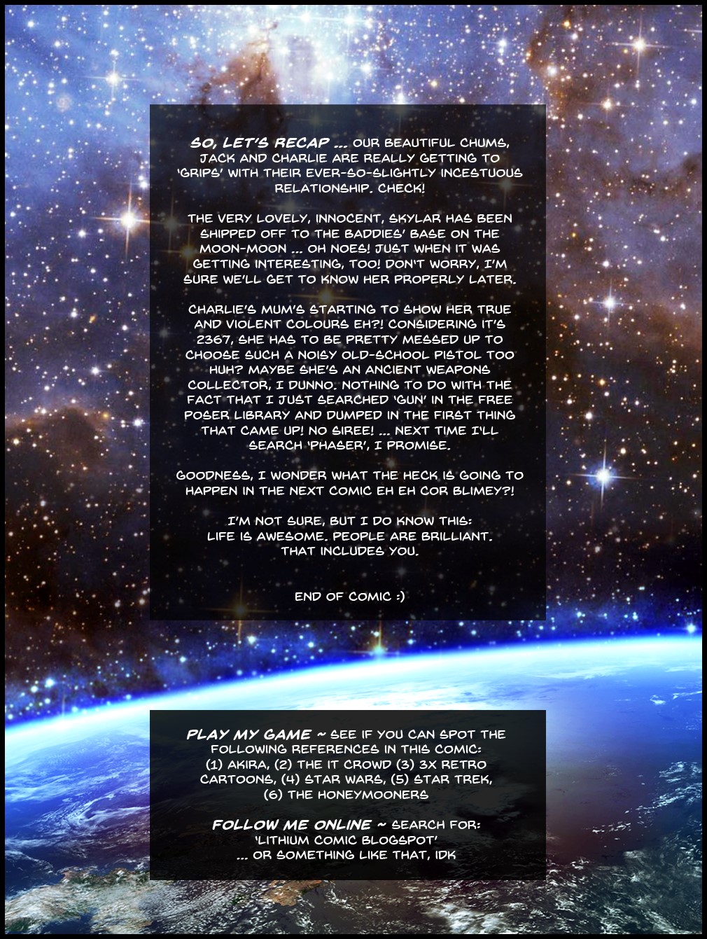 The Lithium Comic. 03: Jack / Off image number 1