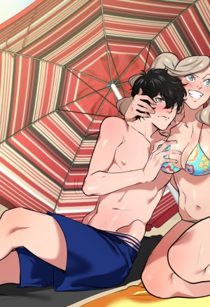 Ann/Akira beach time