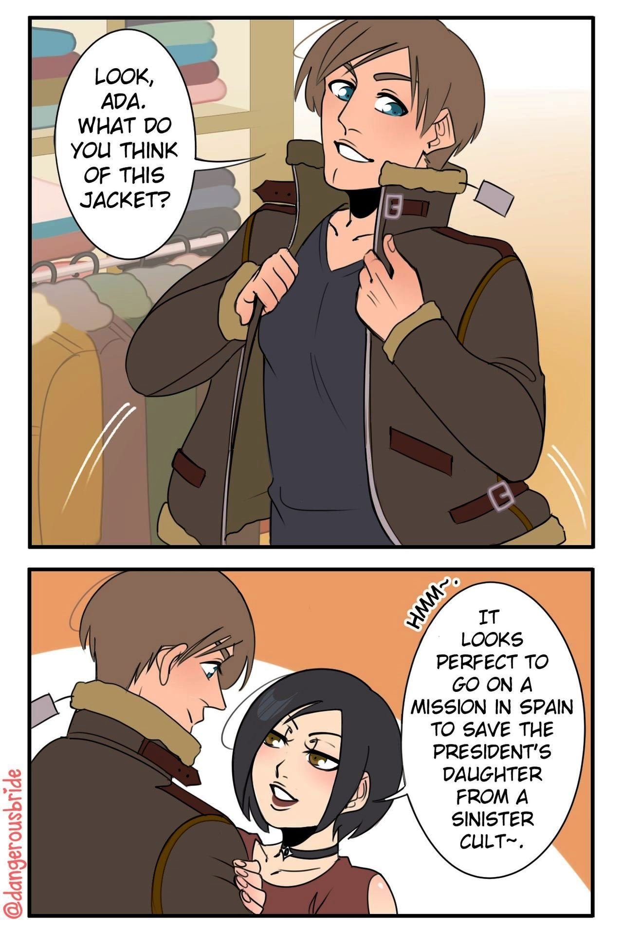 Dangerousbride - Ada Wong X Leon 1 - Resident Evil (English) image number 36