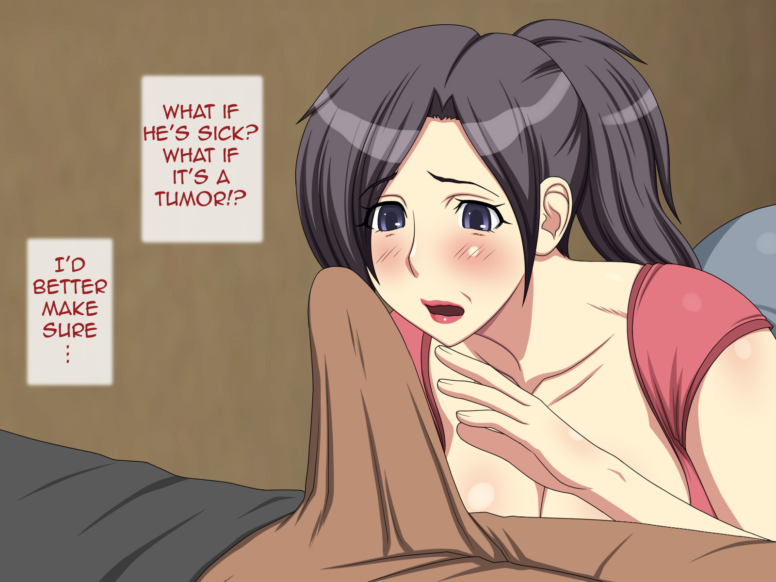 Musuko no Tokudai Chinpo o Mite Hatsujou Shichau Haha image number 10