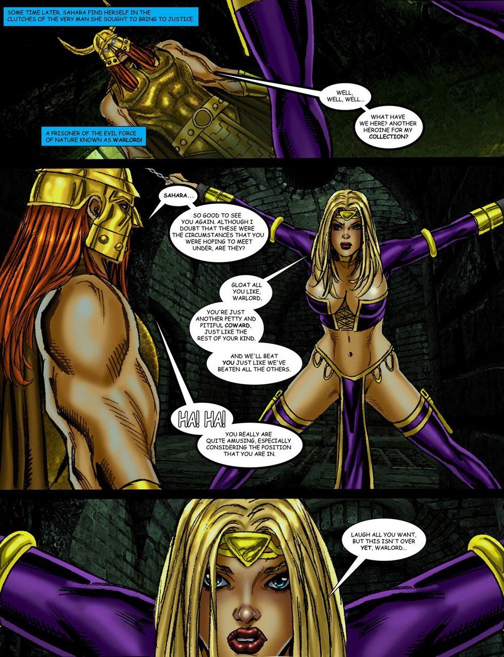 9 Superheroines Vs Warlord 2 image number 4