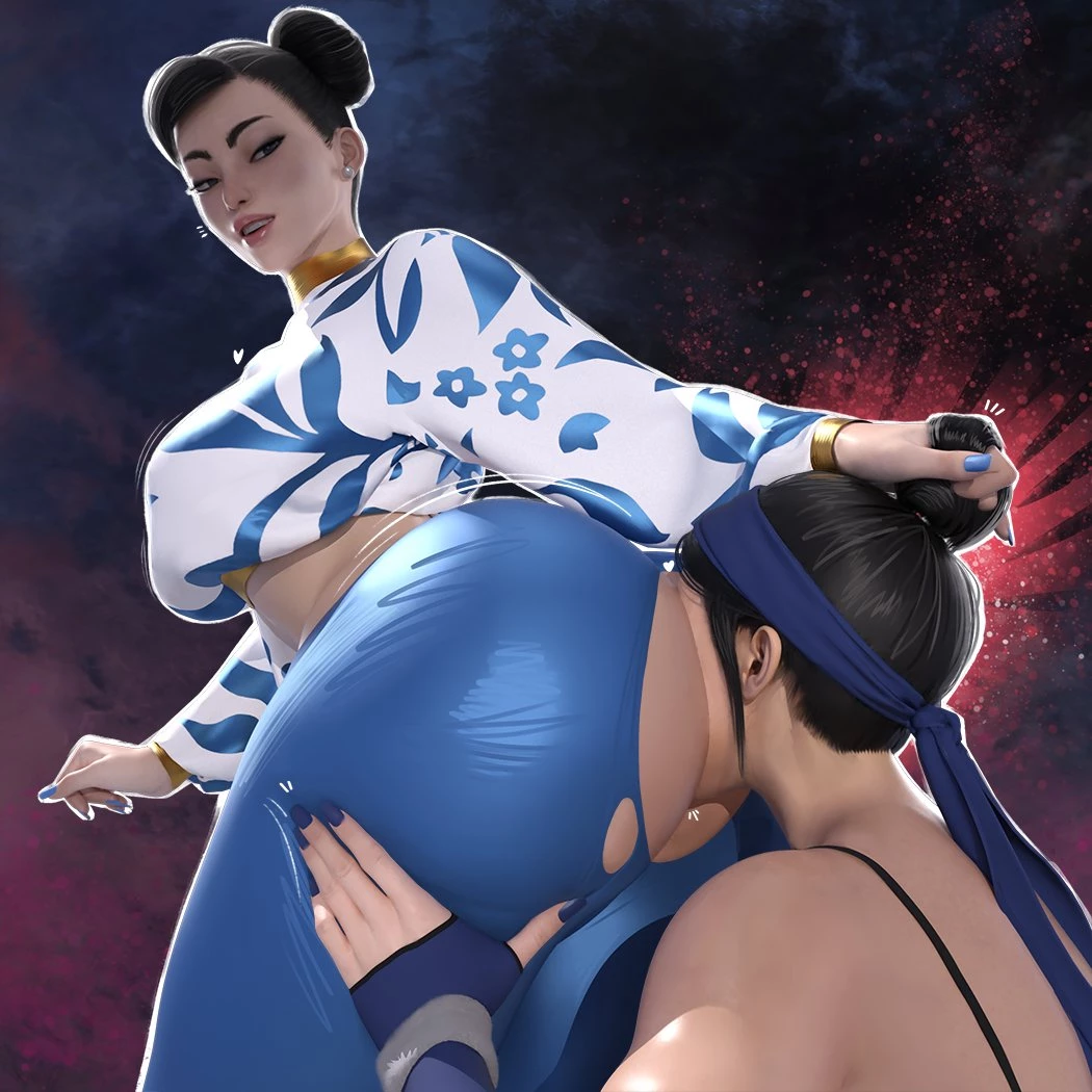 Chun-Li x Kitana image number 9
