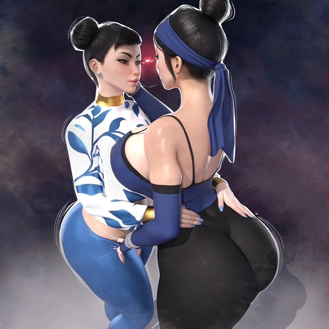 Chun-Li x Kitana image number 6