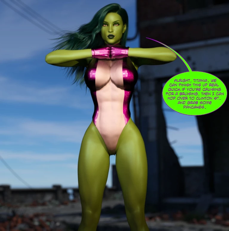 She Hulk Xmas image number 31