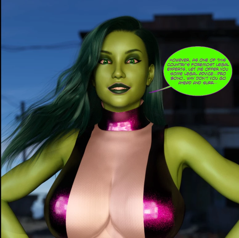 She Hulk Xmas image number 32