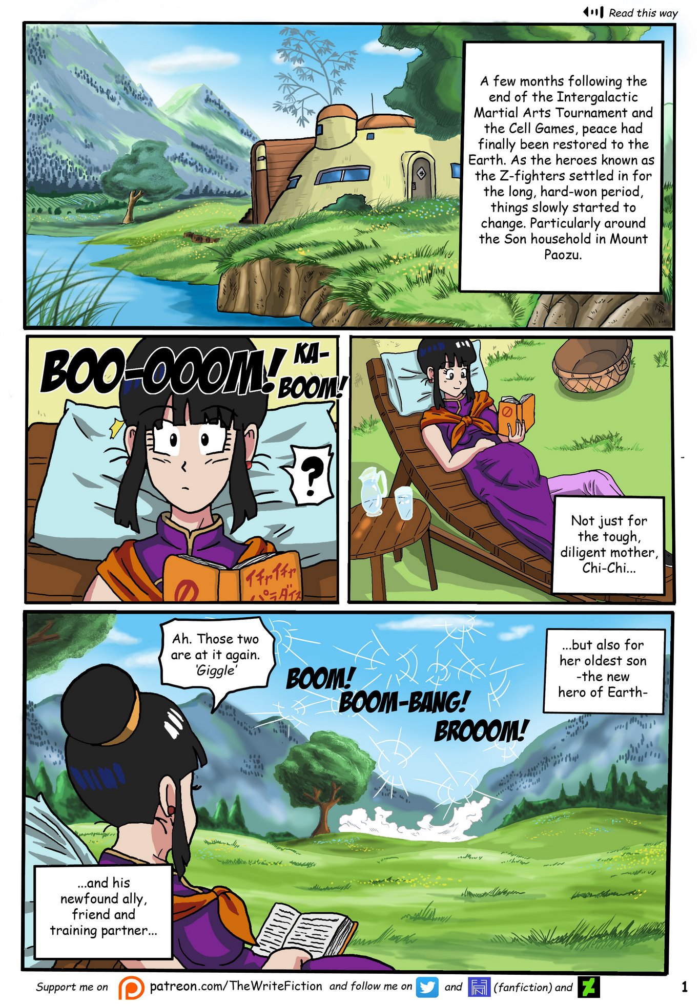 Gohan X Zangya: Fiery Lake image number 2