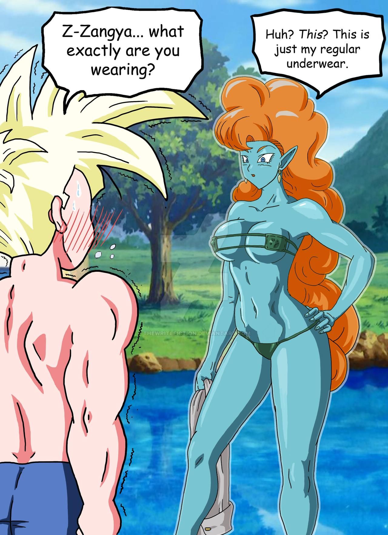 Gohan X Zangya: Fiery Lake image number 6