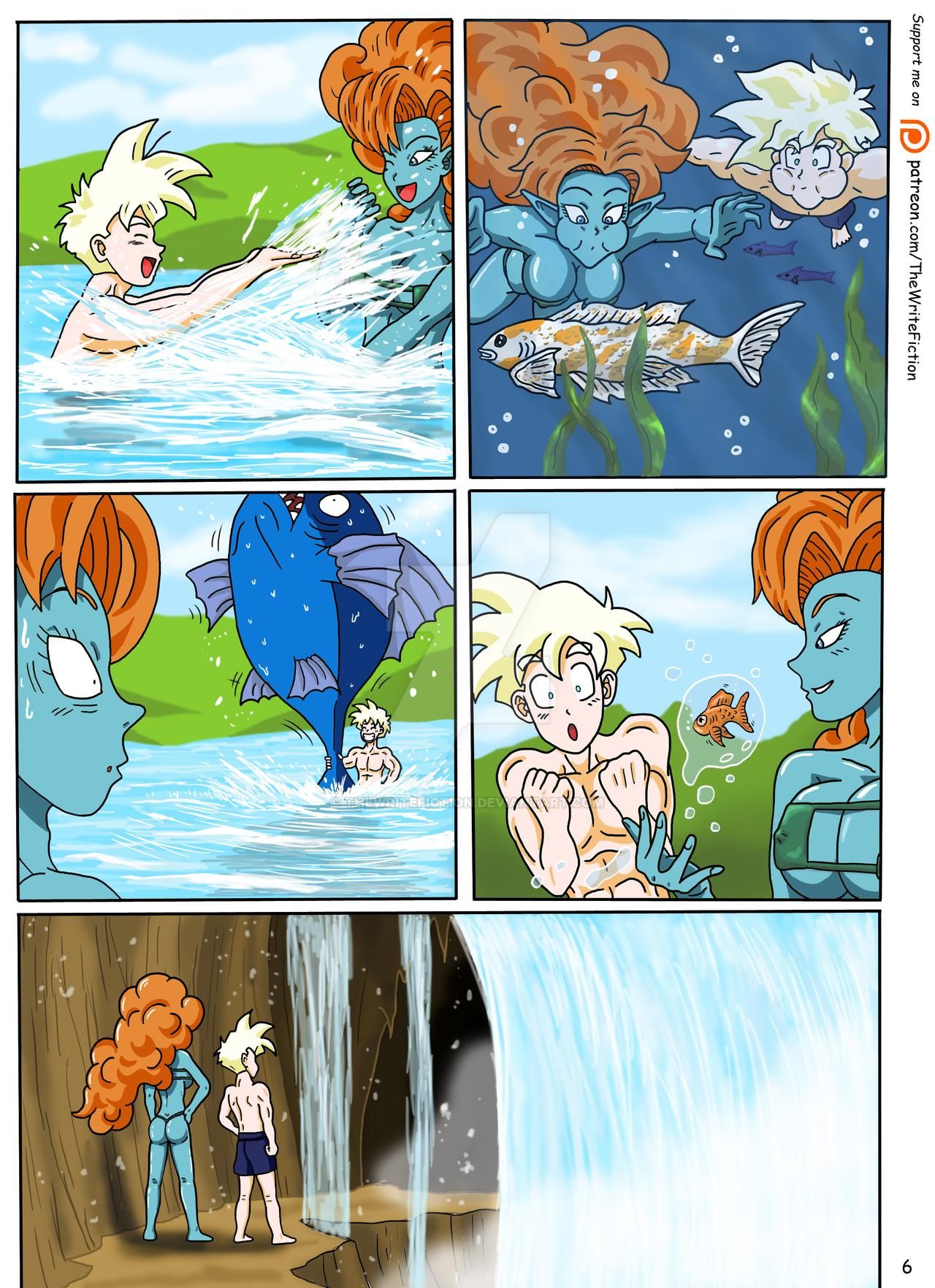 Gohan X Zangya: Fiery Lake image number 8