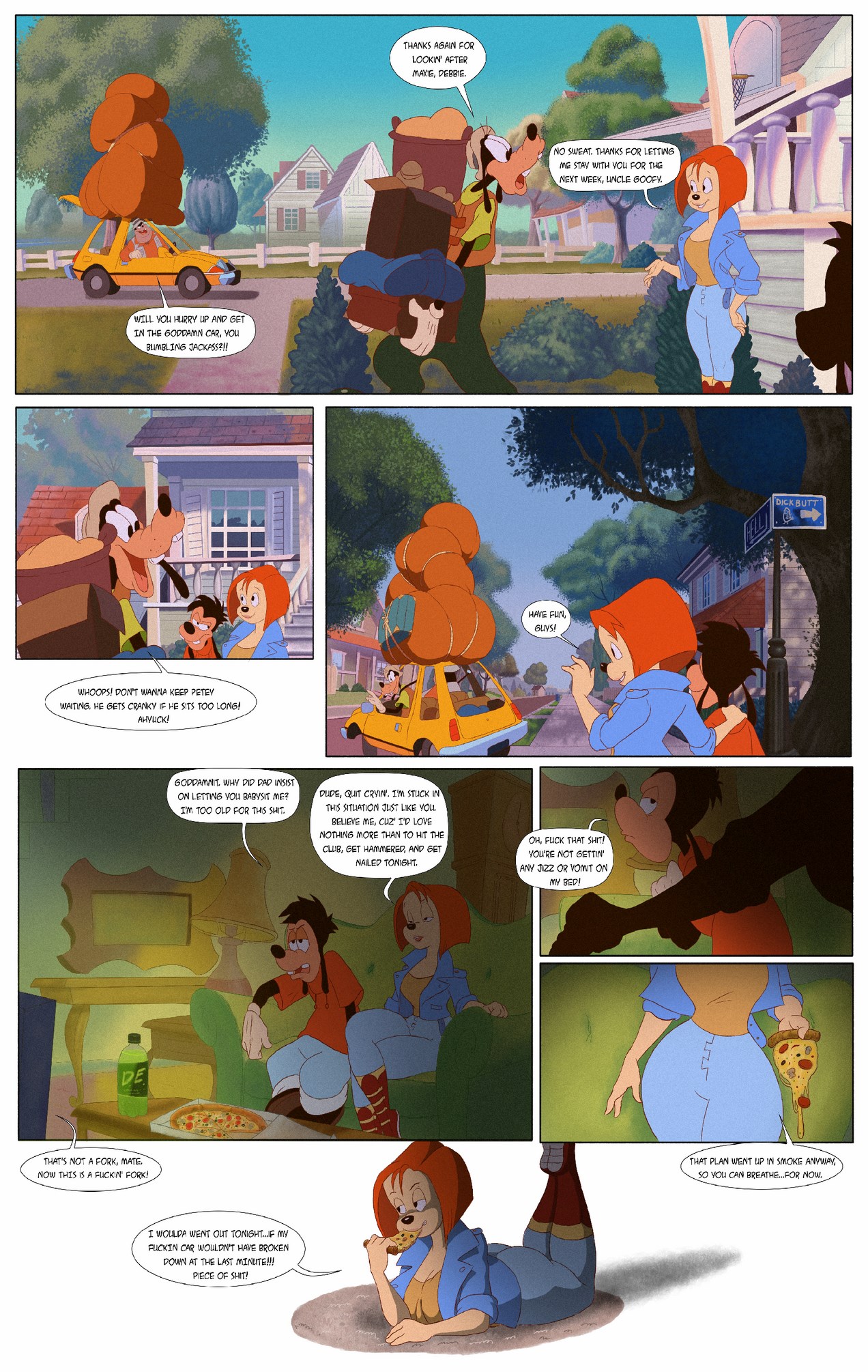 A Goofy porno image number 1