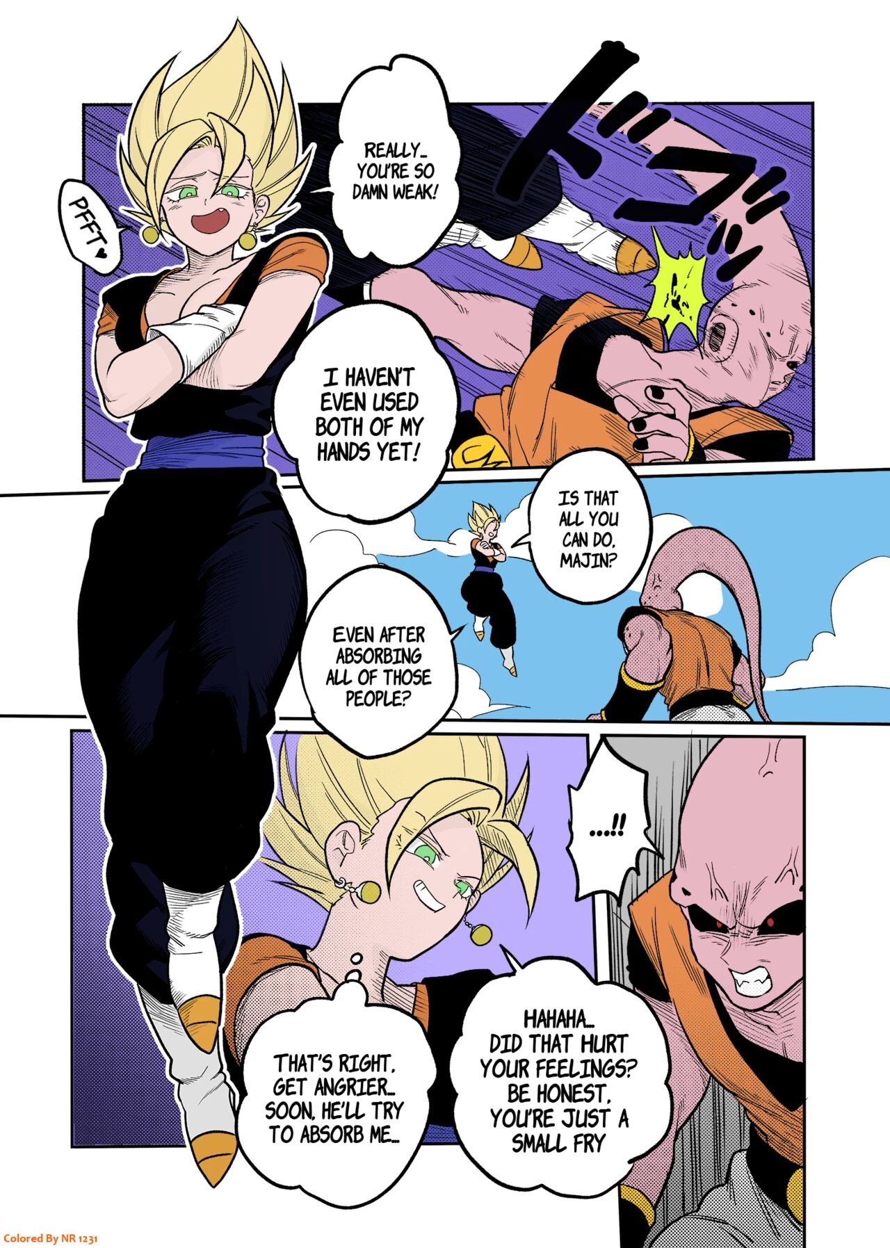 Youre Just a Small Fry Majin...  Tada no Zako Majin na no ni... image number 2