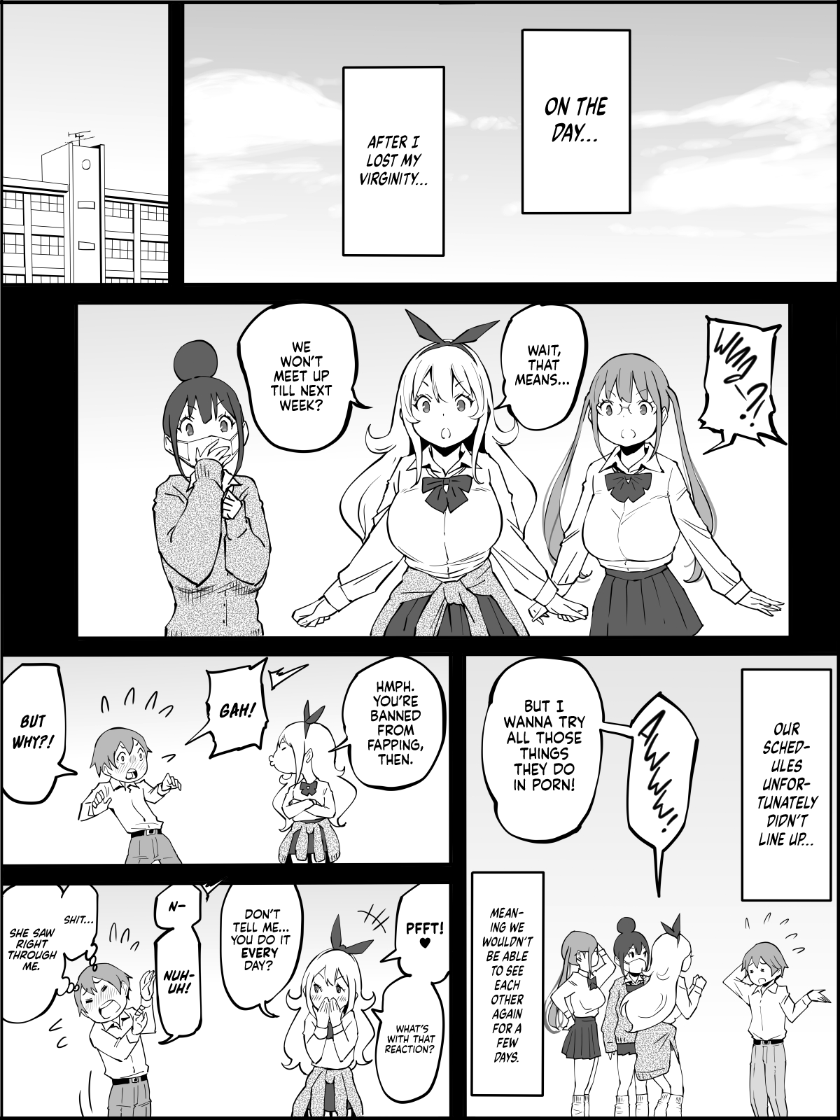 Got Myself a Harem of Fuckbuddies 2  Boku ni Harem SeFri ga Dekita Riyuu 2 image number 10