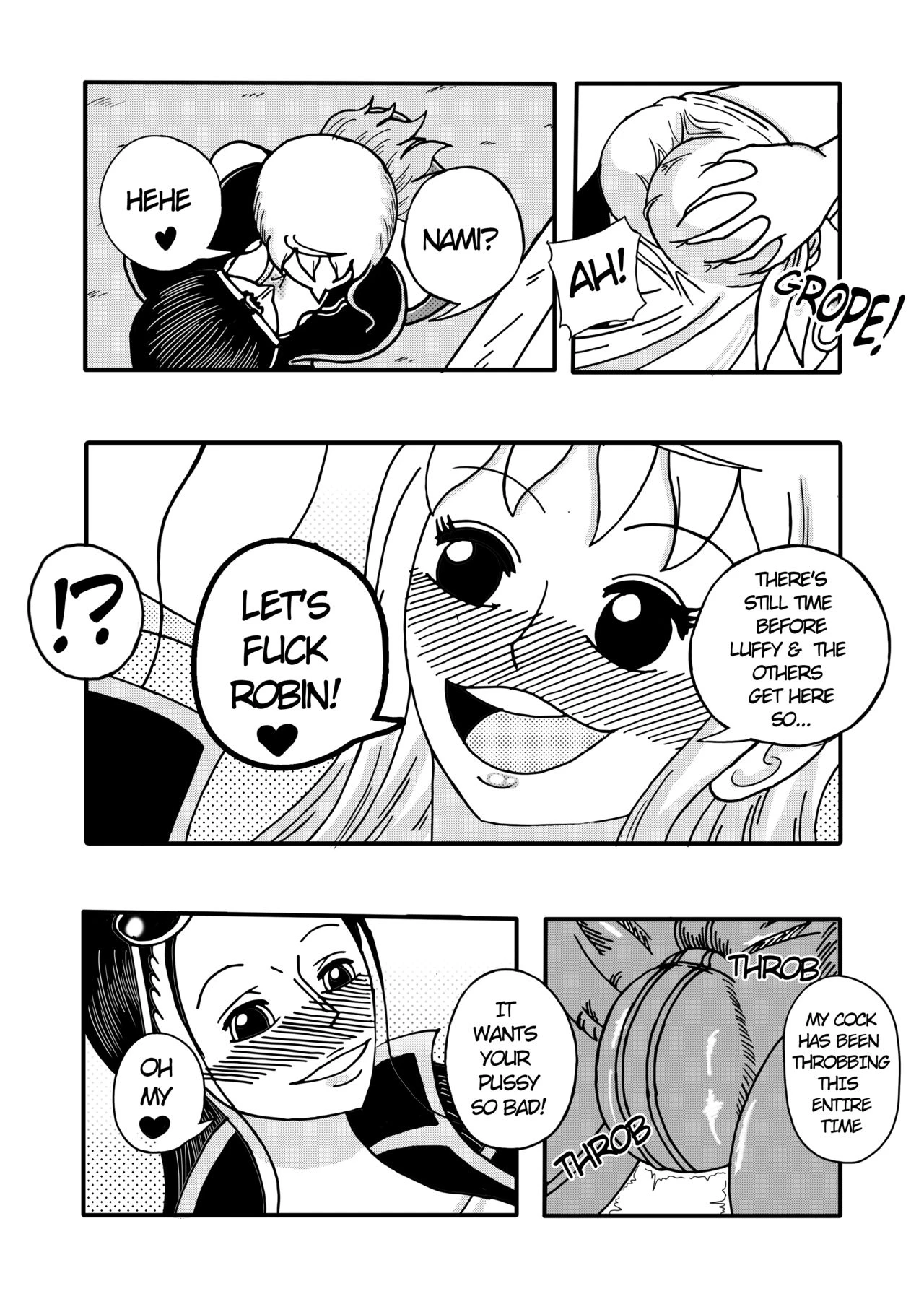 Robin x Nami: Reunion on the Thousand Sunny image number 1