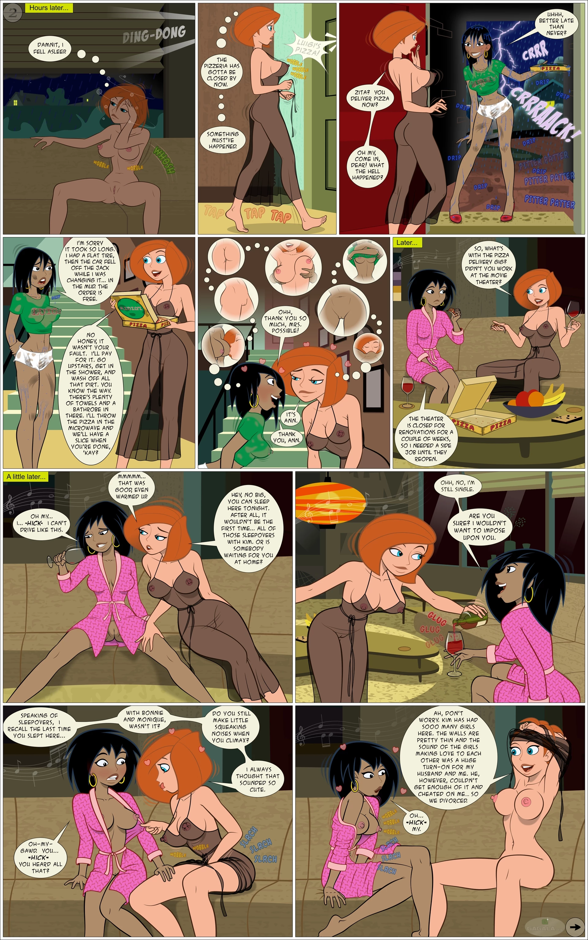 Anns Sexy Adventures 2: Pizza Delivery image number 1