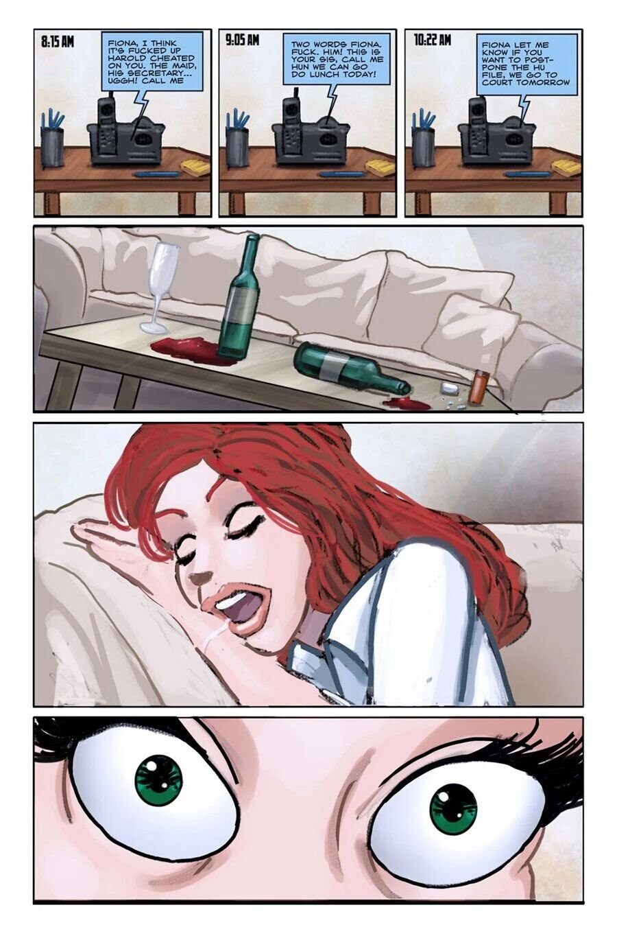 Dirty Comics -Fiona english porn comic image number 1