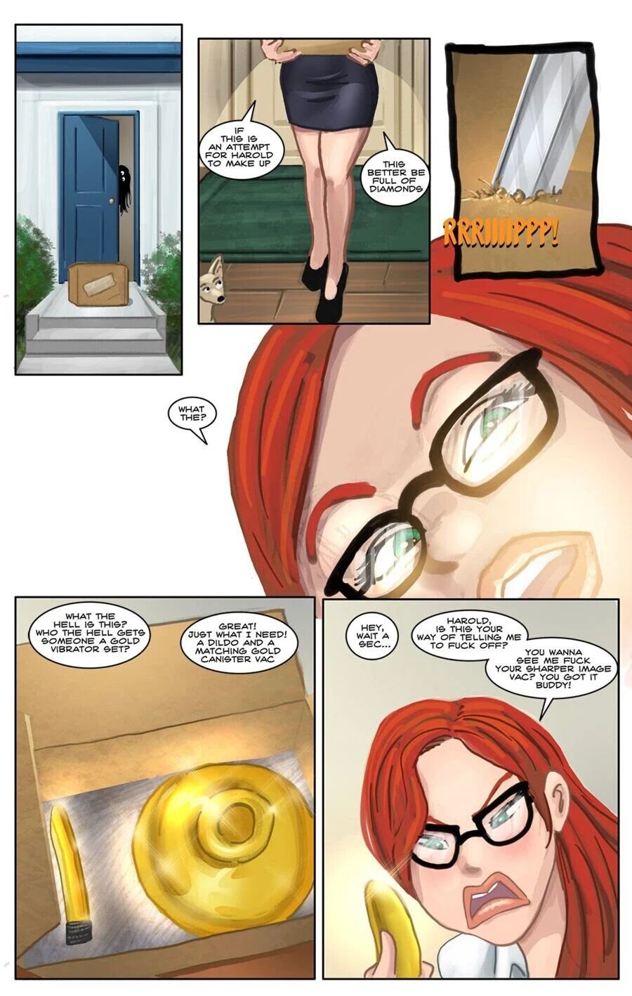 Dirty Comics -Fiona english porn comic image number 2