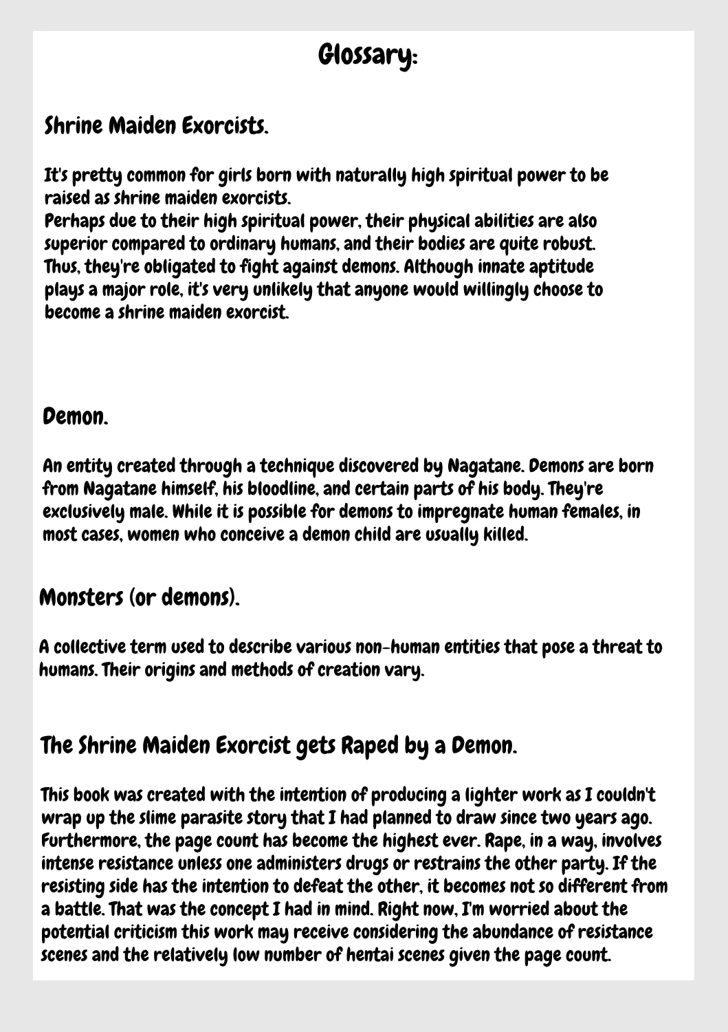 Shrine Maiden Demon Rape image number 141